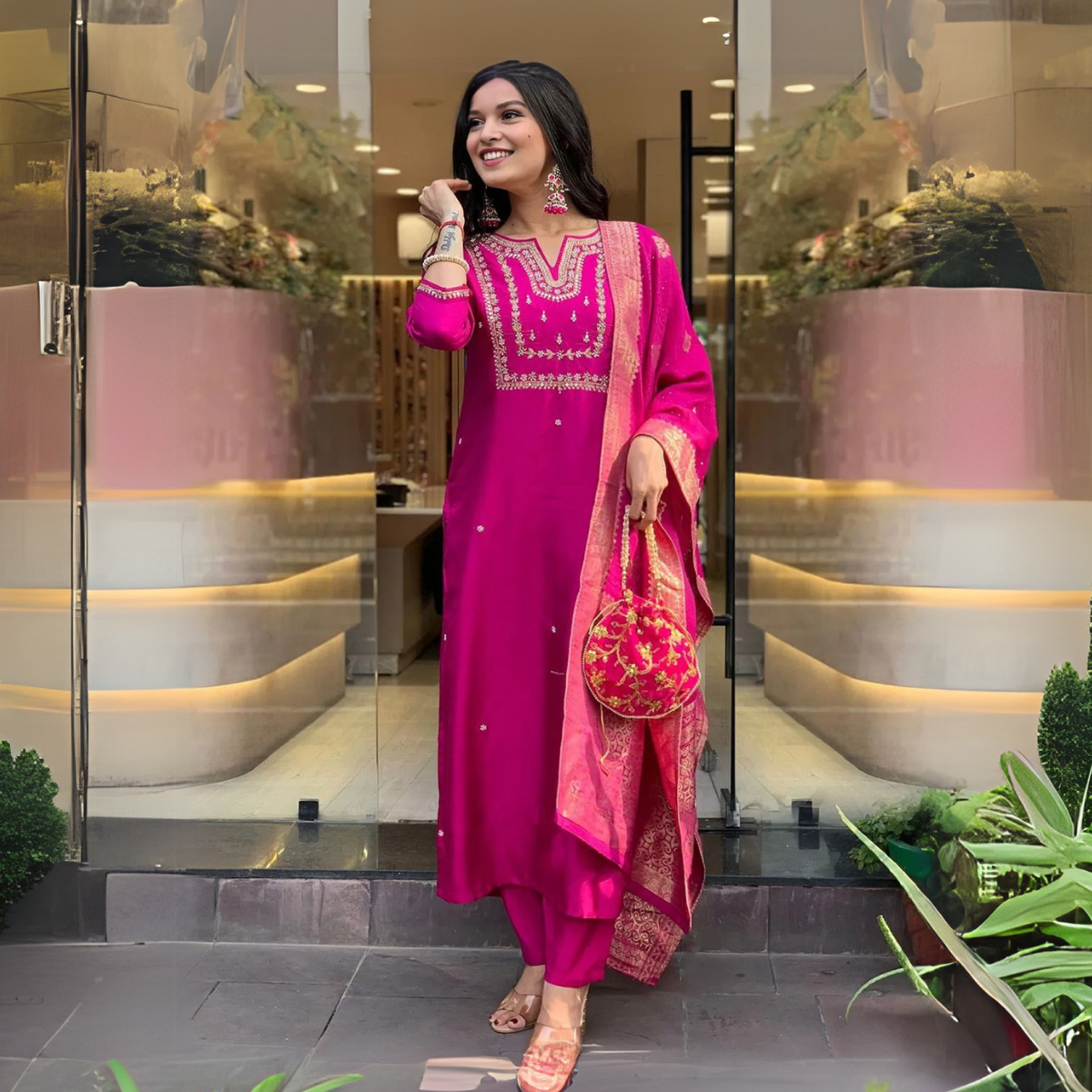 3 Combo Pack | Women’s Suit Set with Dupatta | S-01