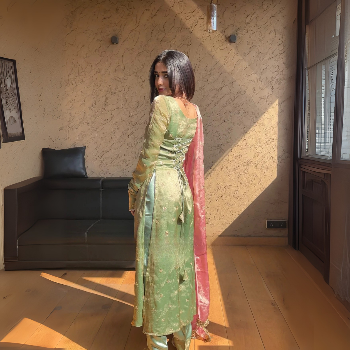 Embrace Elegance with Our 3-Piece Adjustable Kurti, Pant & Dupatta Set | PACK OF 3 | AK-05