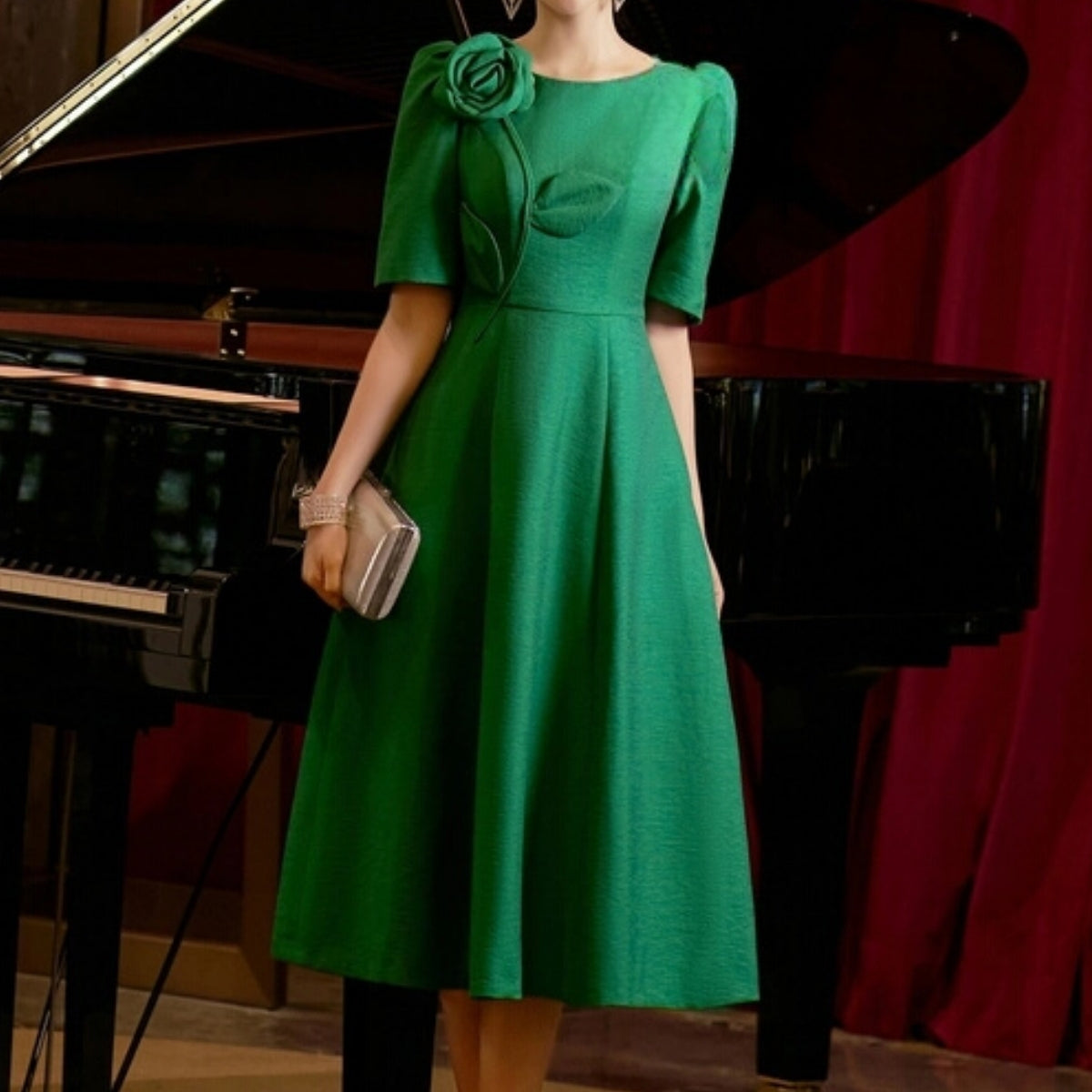 Pack of 3 Fashionable High-Low Hem Western Dress for Evening Celebrations | WD -07