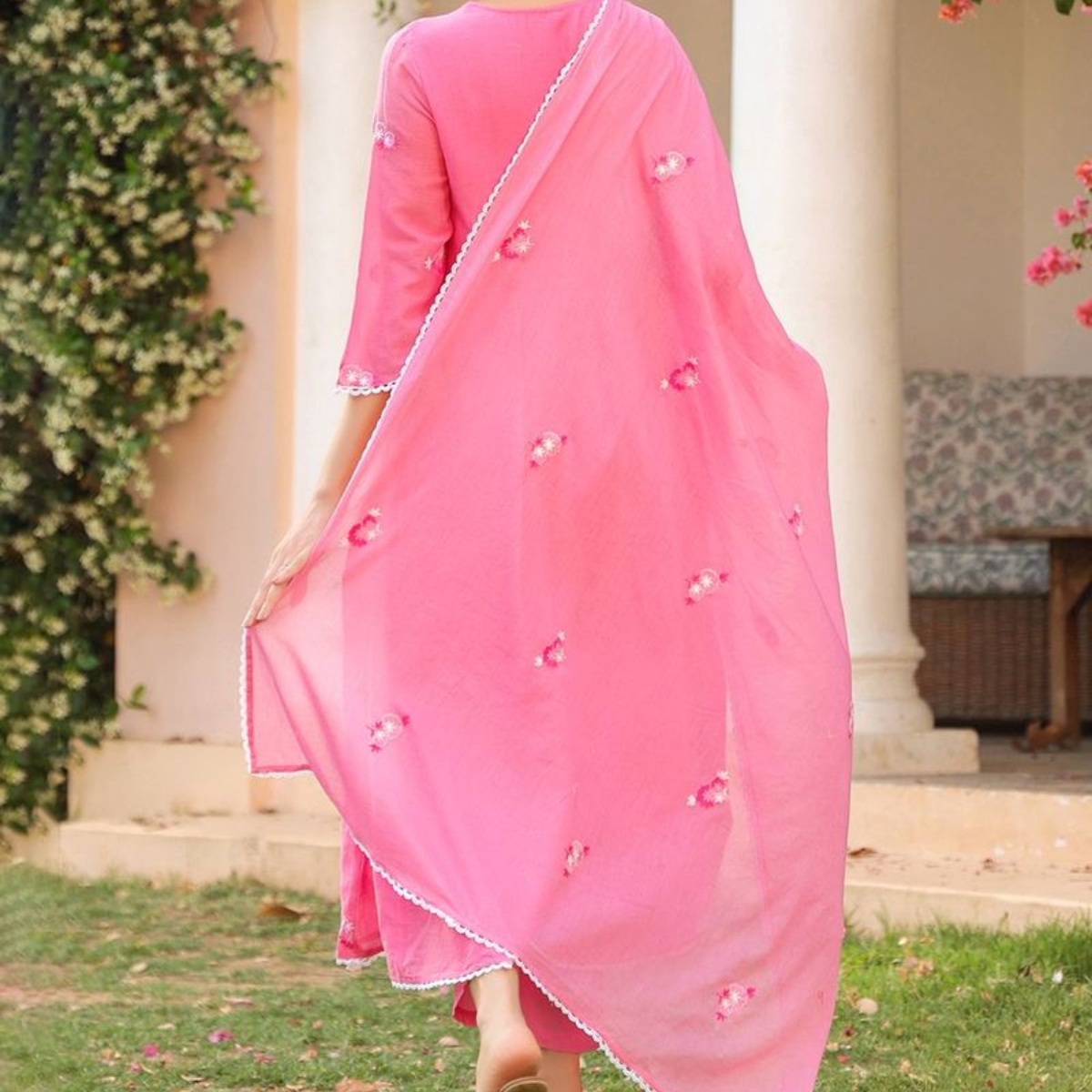 Elegant 3-Piece Women Kurti Set with Dupatta Combo Pack – Stylish, Comfortable & Versatile Ethnic Wear | KS-08