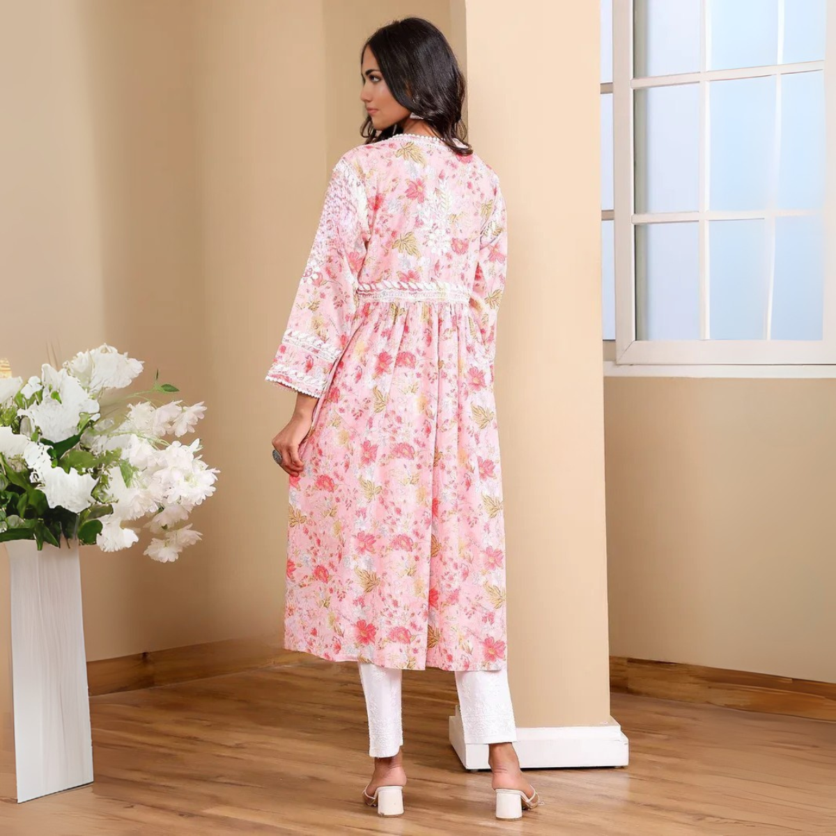 3 Combo Pack | Women Chikankari Work Kurti Set | Full Sleeves - CKW-04