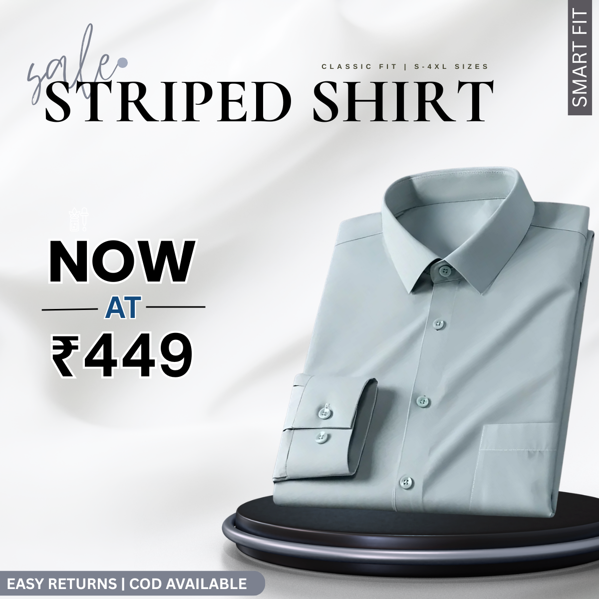 Men’s Formal Shirt Sale – Elevate Your Office Style | Flexible Cotton Shirts | OS-15