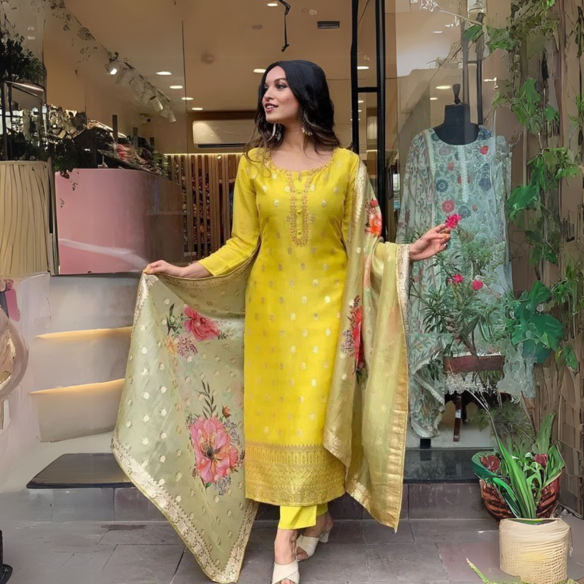 3 Combo Pack | Women’s Suit Set with Dupatta | S-02