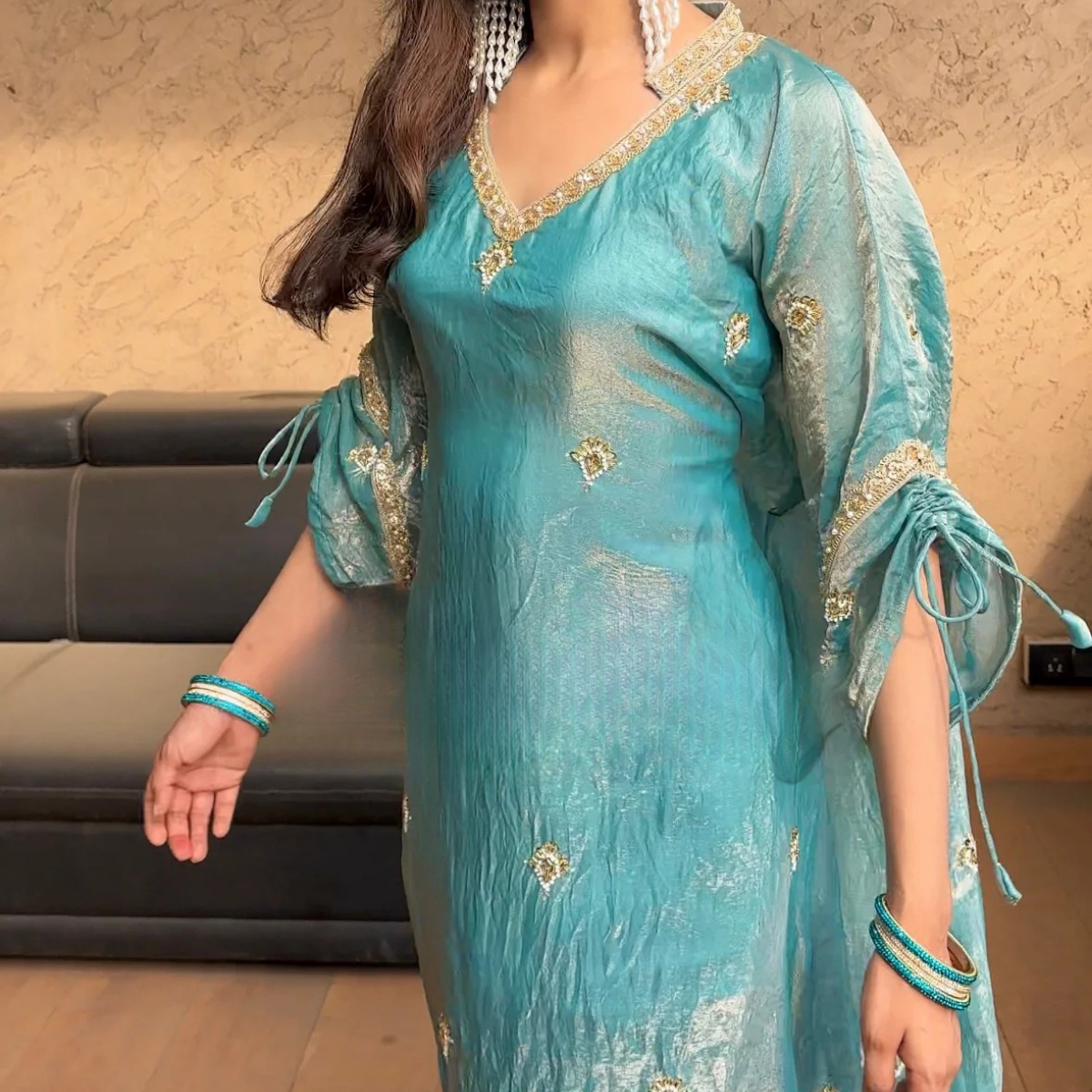 Embrace Elegance with Our 3-Piece Adjustable Kurti, Pant & Dupatta Set | PACK OF 3 | AK-04