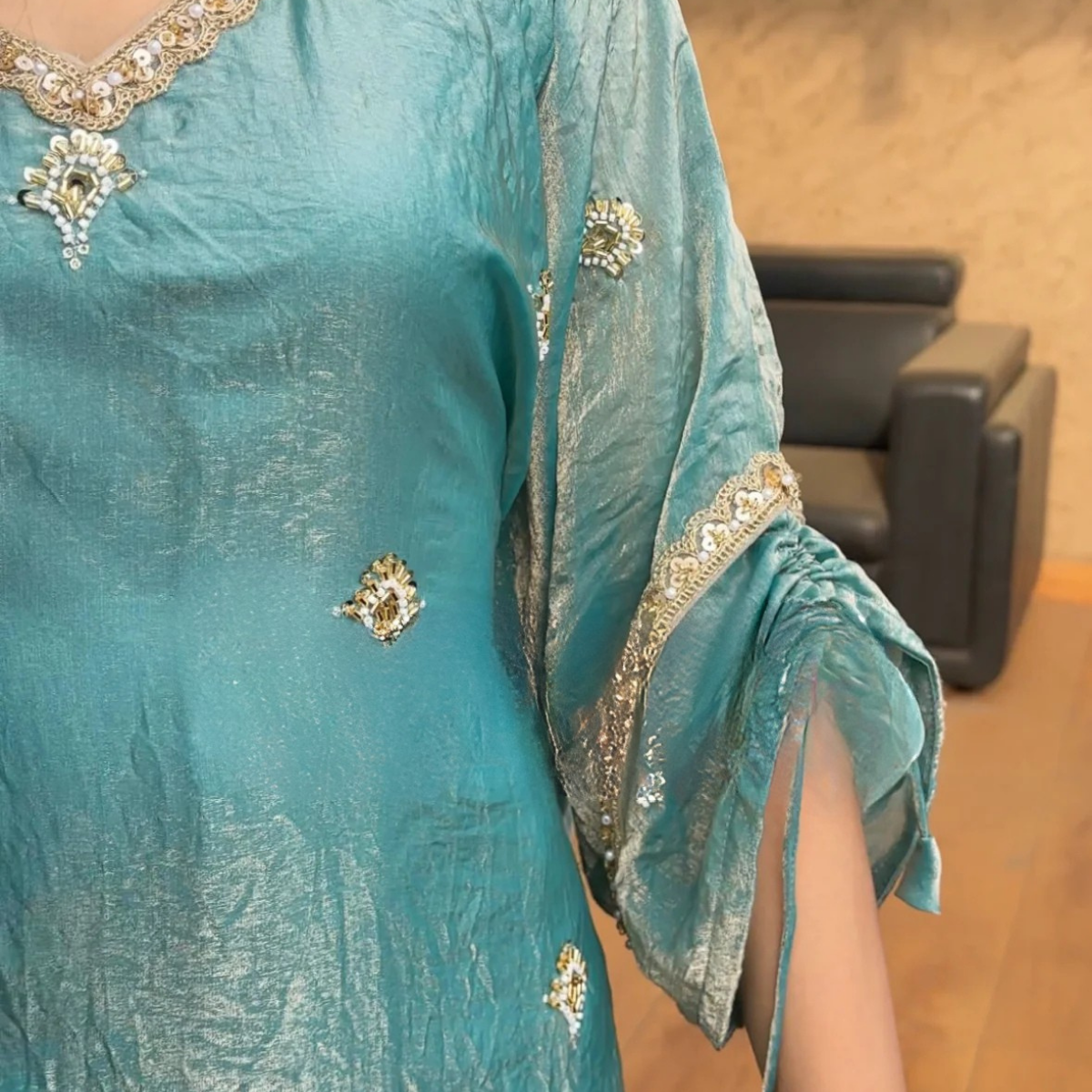 Embrace Elegance with Our 3-Piece Adjustable Kurti, Pant & Dupatta Set | PACK OF 3 | AK-04
