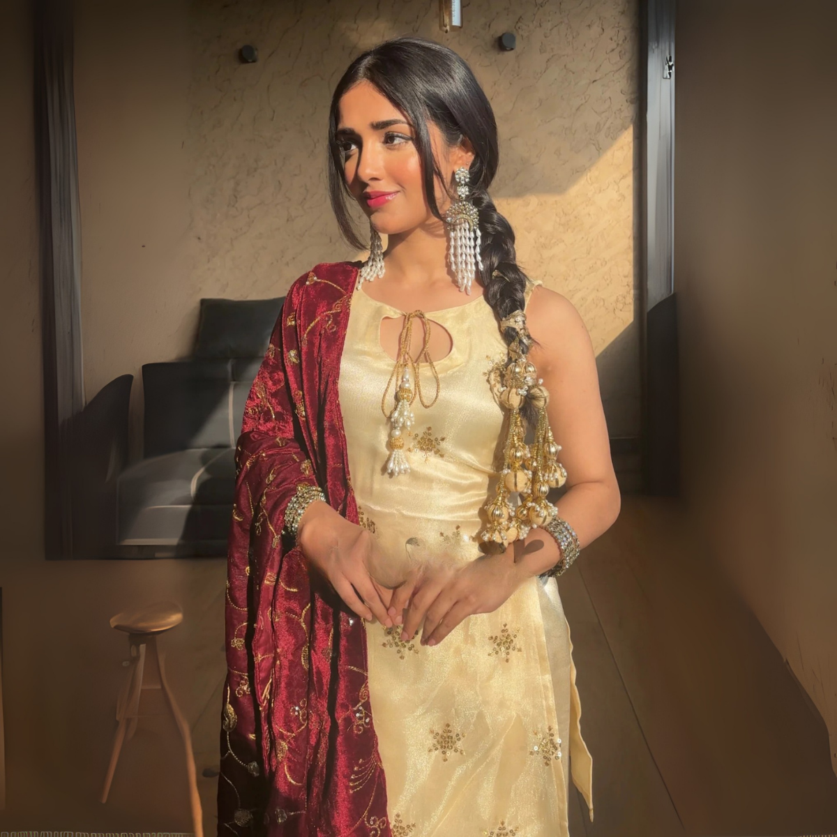 Embrace Elegance with Our 3-Piece Adjustable Kurti, Pant & Dupatta Set | PACK OF 3 | AK-02