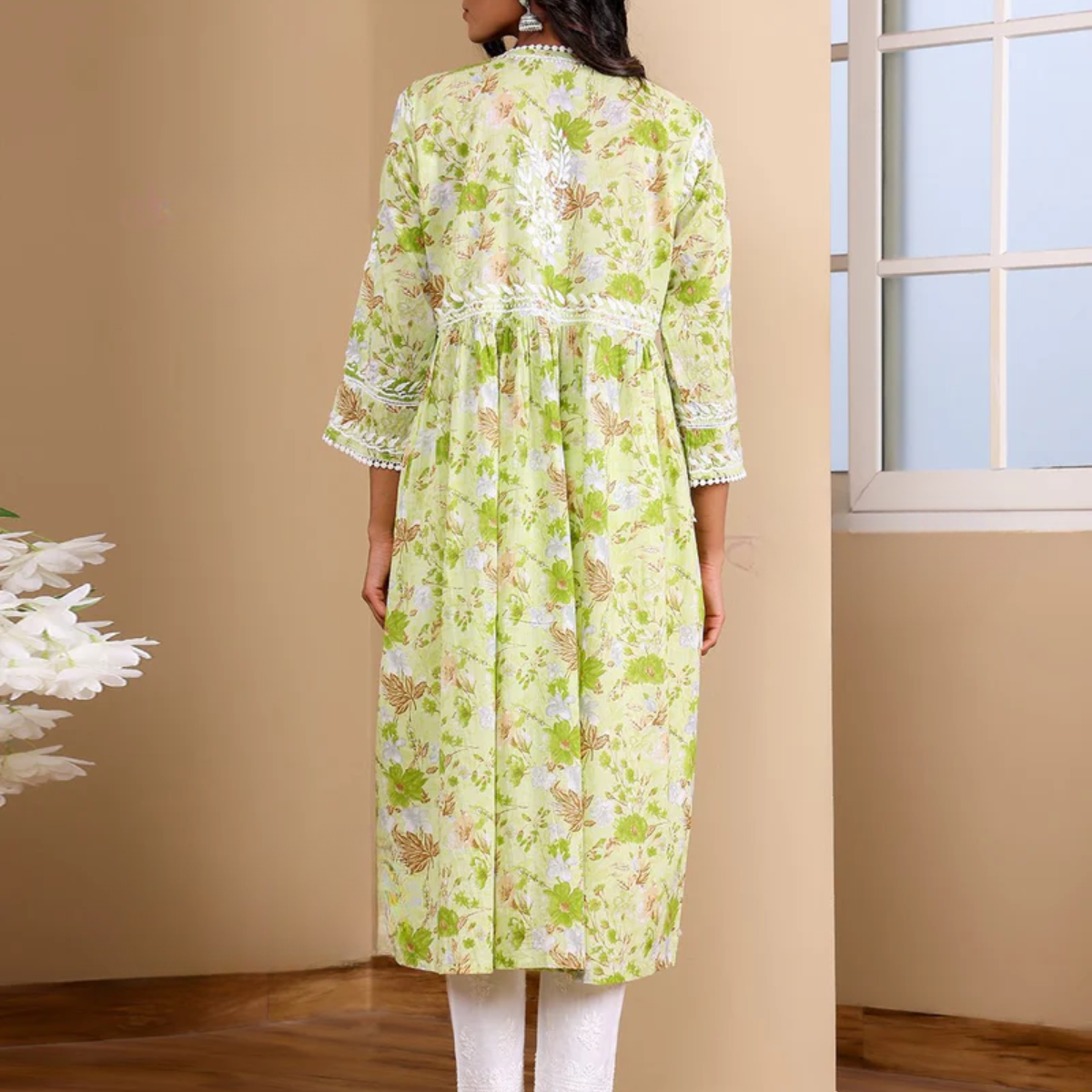 3 Combo Pack | Women Chikankari Work Kurti Set | Full Sleeves - CKW-04