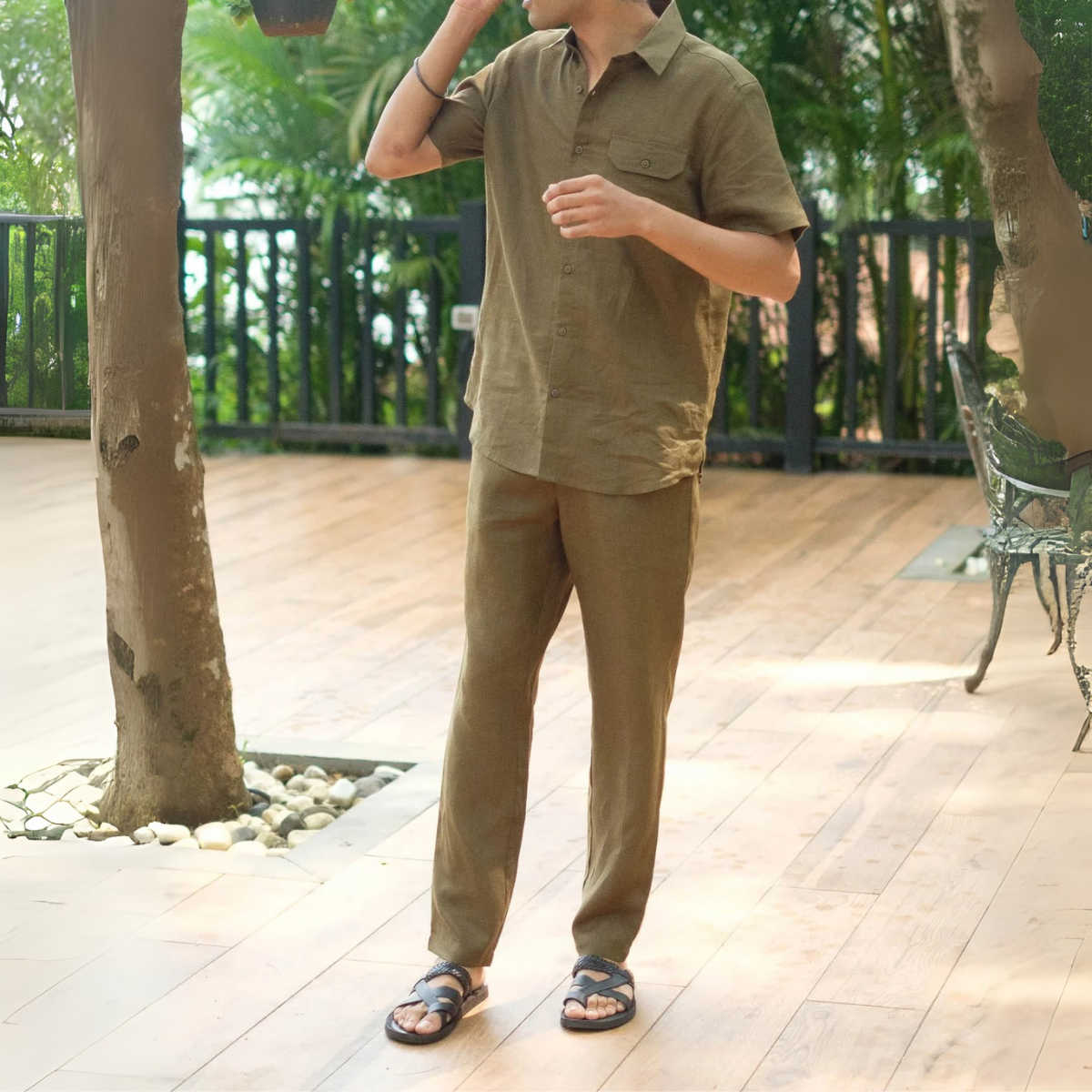 Exclusive Sale on Men’s Linen Shirts and Pants | Elevate Your Summer Style | LS-09