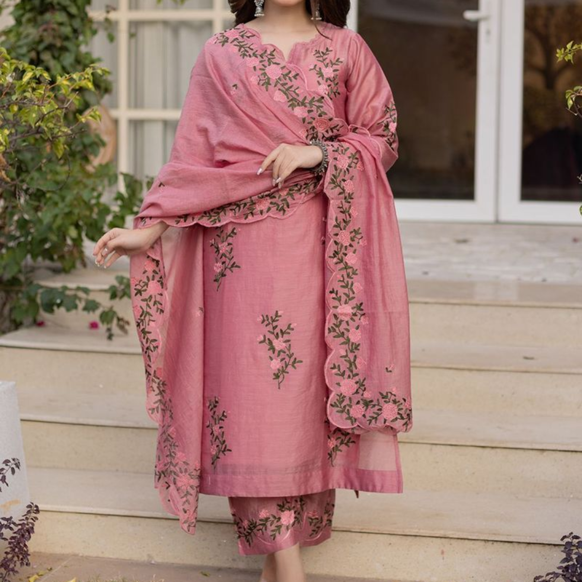 Elegant 3-Piece Women Kurti Set with Dupatta Combo Pack – Stylish, Comfortable & Versatile Ethnic Wear | KS-01