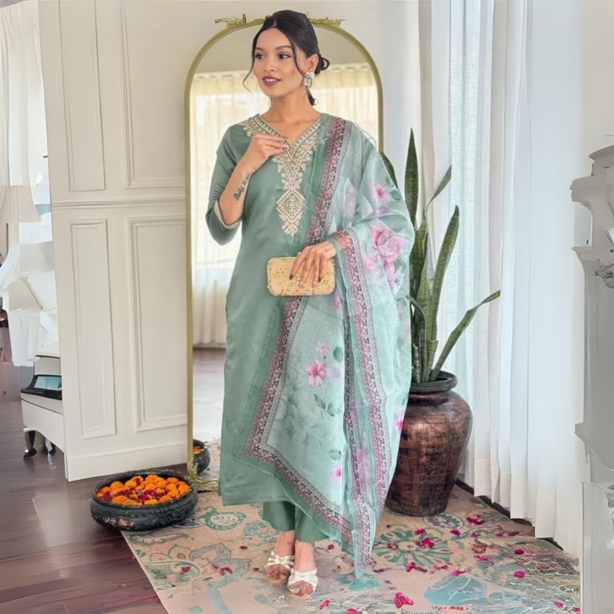 3 Combo Pack | Women’s Suit Set with Dupatta | S-01