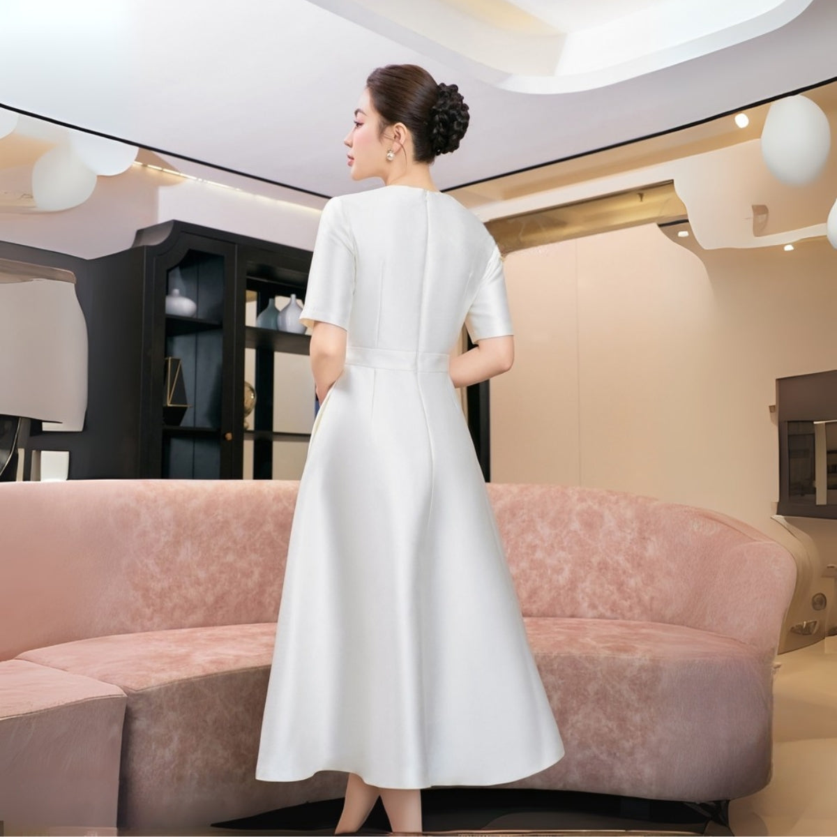 Pack of 3 Fashionable High-Low Hem Western Dress for Evening Celebrations | WD -03