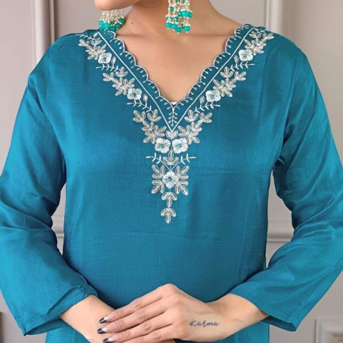 Elegant 3-Piece Women Kurti Set with Dupatta Combo Pack – Stylish, Comfortable & Versatile Ethnic Wear | KS-06