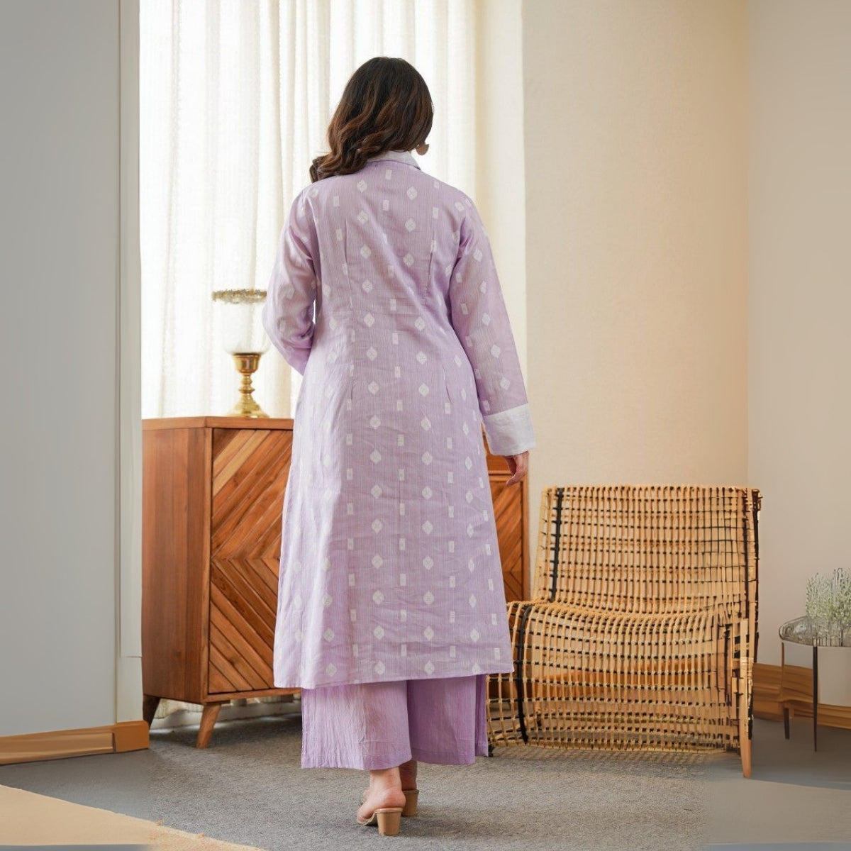 3 Combo Soft Cotton Kurta with Stylish Printed Pants Set For Daily Wear | KSP-04
