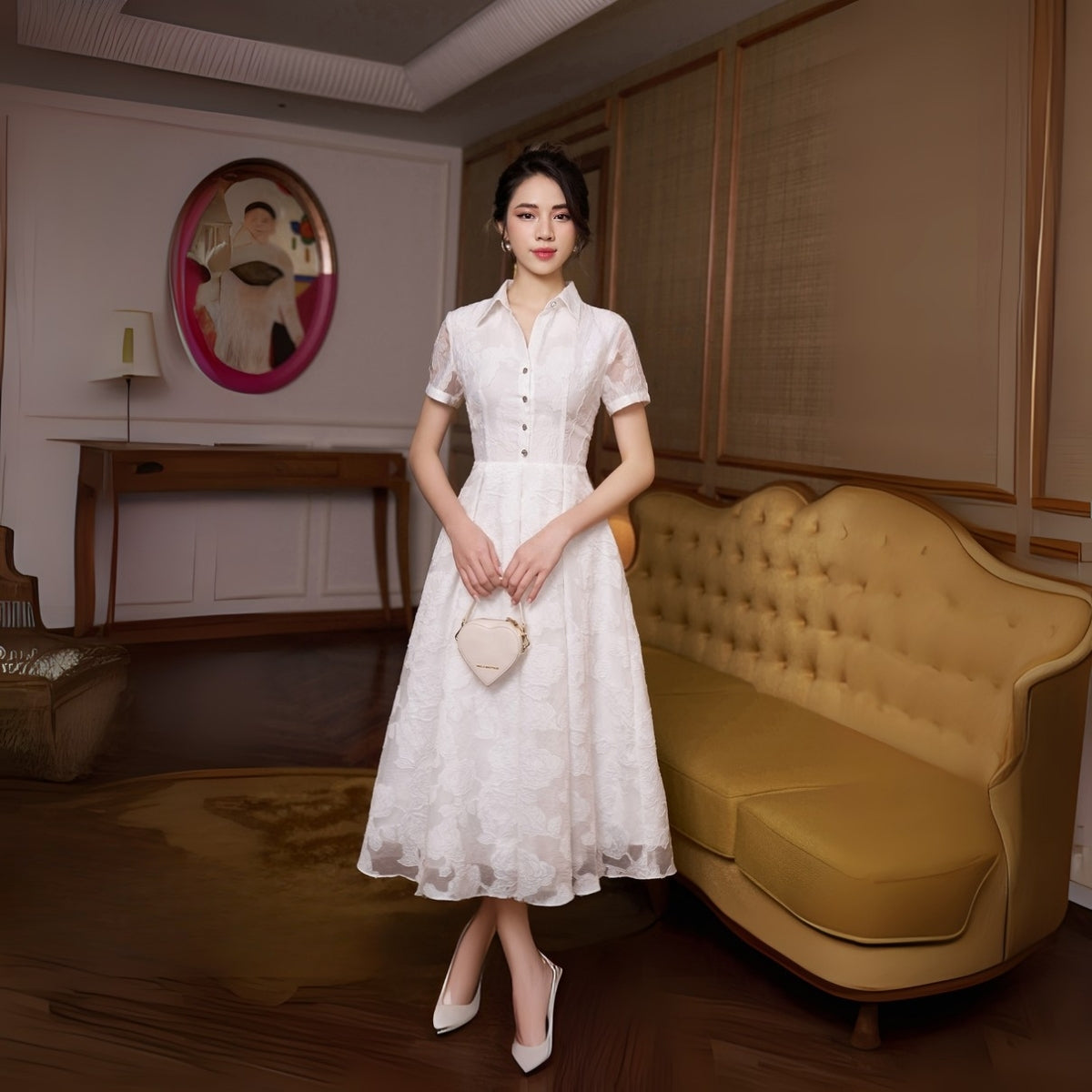 Pack of 3 Fashionable High-Low Hem Western Dress for Evening Celebrations | WD -08