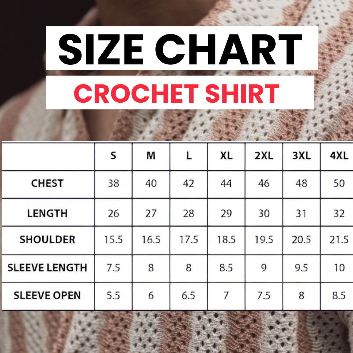 2-Pack Men’s Crochet Shirts | Lightweight and Trendy | CR-02