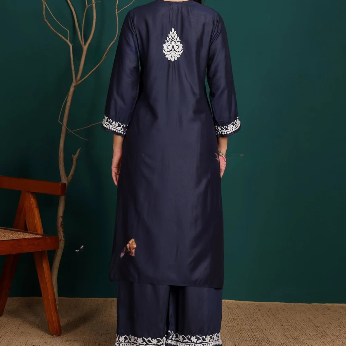 3 Combo Pack | Women Chikankari Work Kurti Set | Full Sleeves - CKW-01