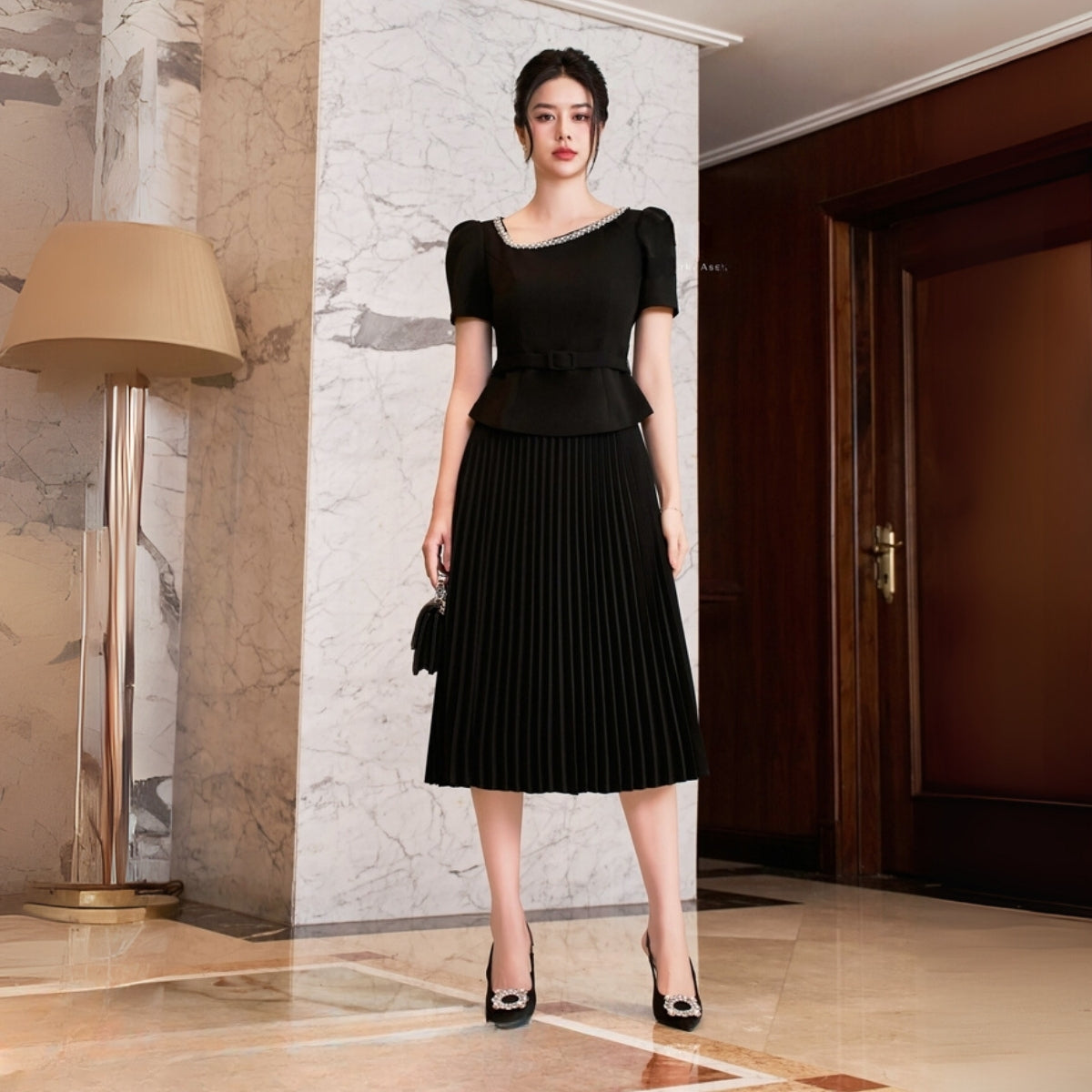Pack of 3 Fashionable High-Low Hem Western Dress for Evening Celebrations | WD -05