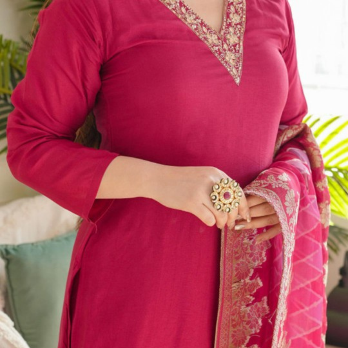 Elegant 3-Piece Women Kurti Set with Dupatta Combo Pack – Stylish, Comfortable & Versatile Ethnic Wear | KS-08