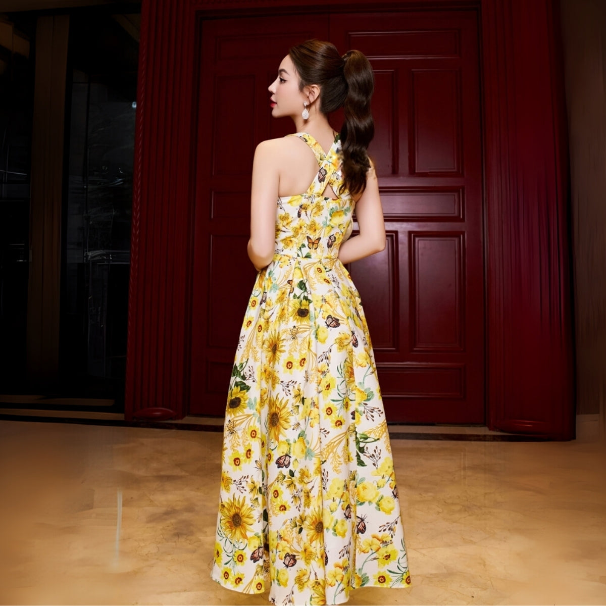 Pack of 3 Fashionable High-Low Hem Western Dress for Evening Celebrations | WD -07