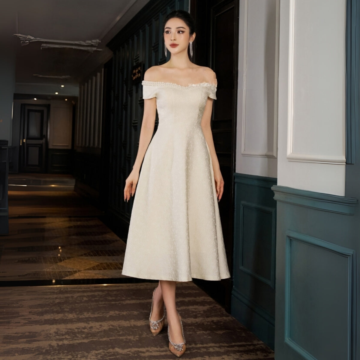 Pack of 3 Fashionable High-Low Hem Western Dress for Evening Celebrations | WD -06
