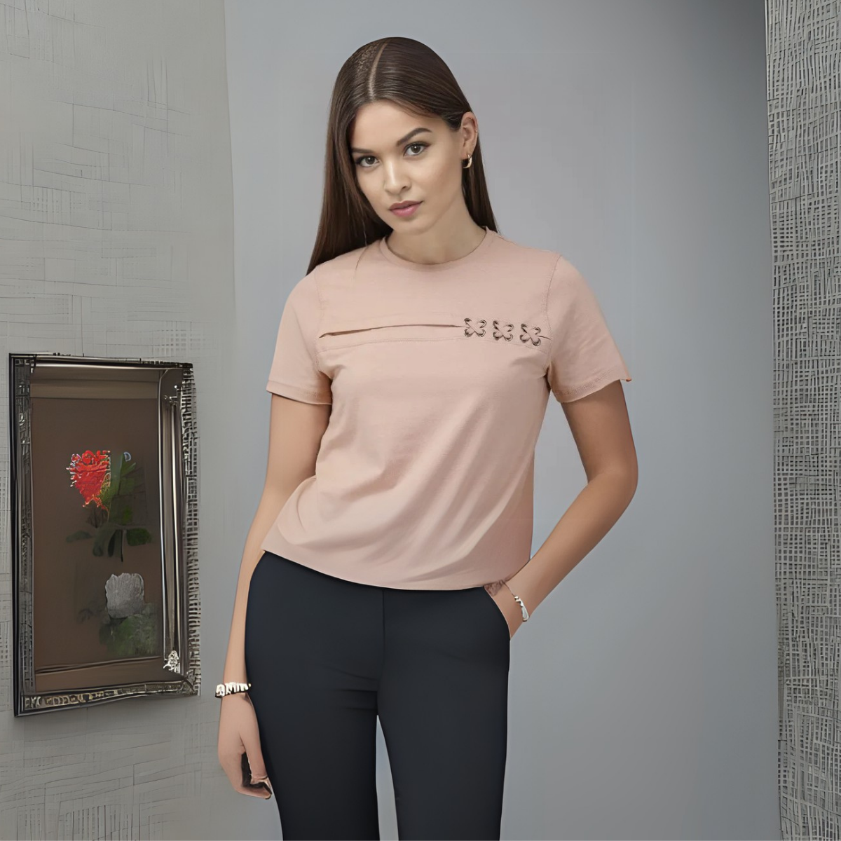 4 Combo Women T-Shirts | Stylish, Comfortable, and Versatile Wardrobe Essentials (TSN-04)