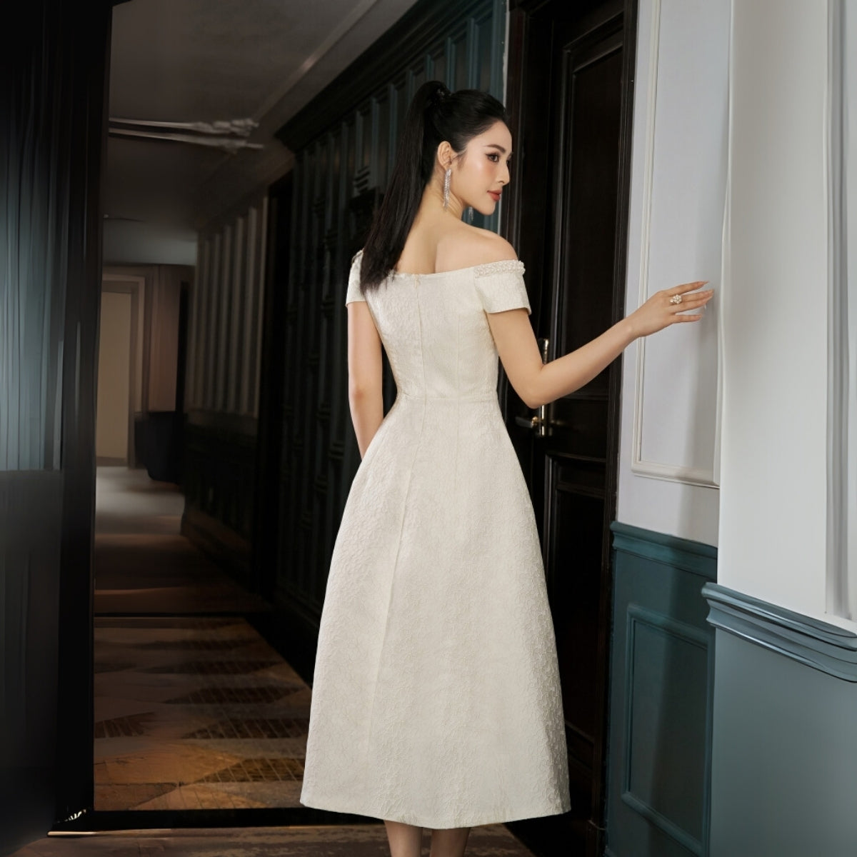 Pack of 3 Fashionable High-Low Hem Western Dress for Evening Celebrations | WD -06