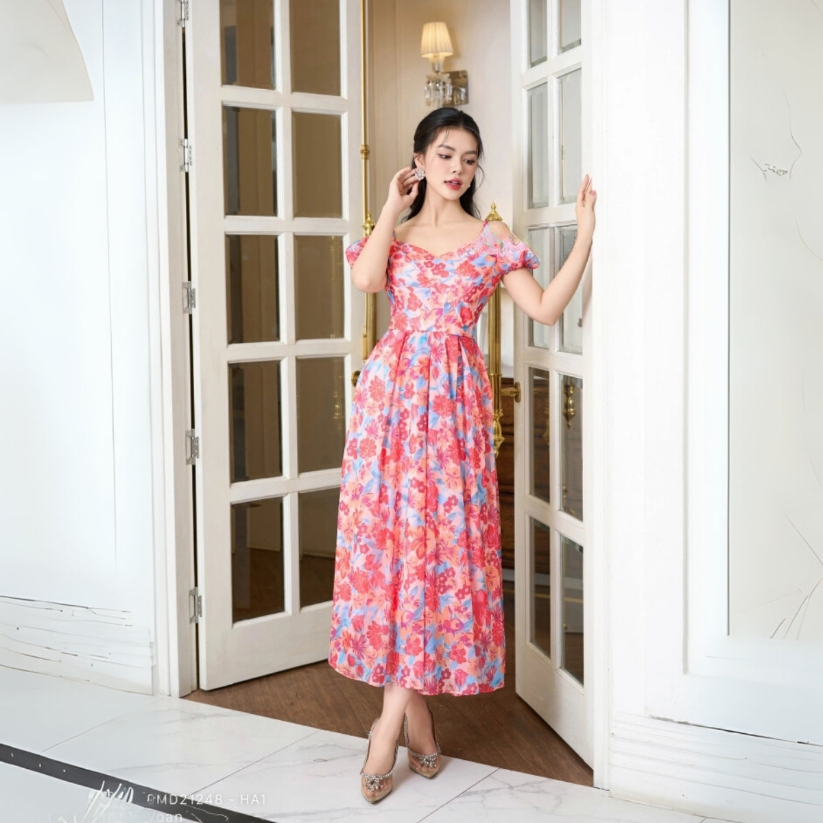 Pack of 3 Fashionable High-Low Hem Western Dress for Evening Celebrations | WD -01