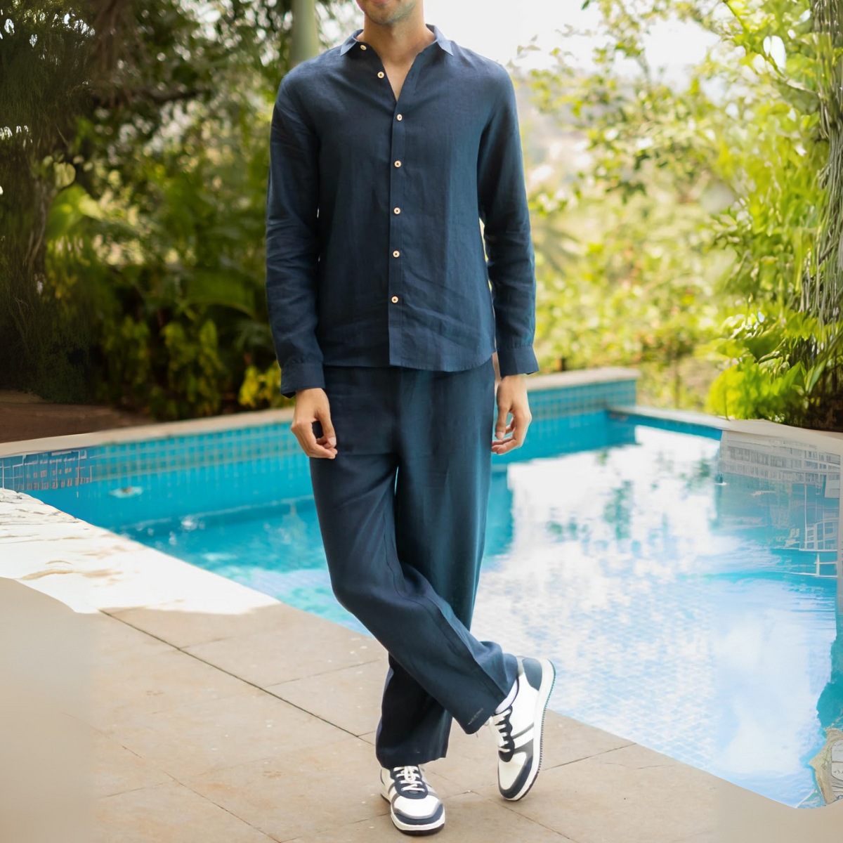 Exclusive Sale on Men’s Linen Shirts and Pants | Elevate Your Summer Style | LS-10