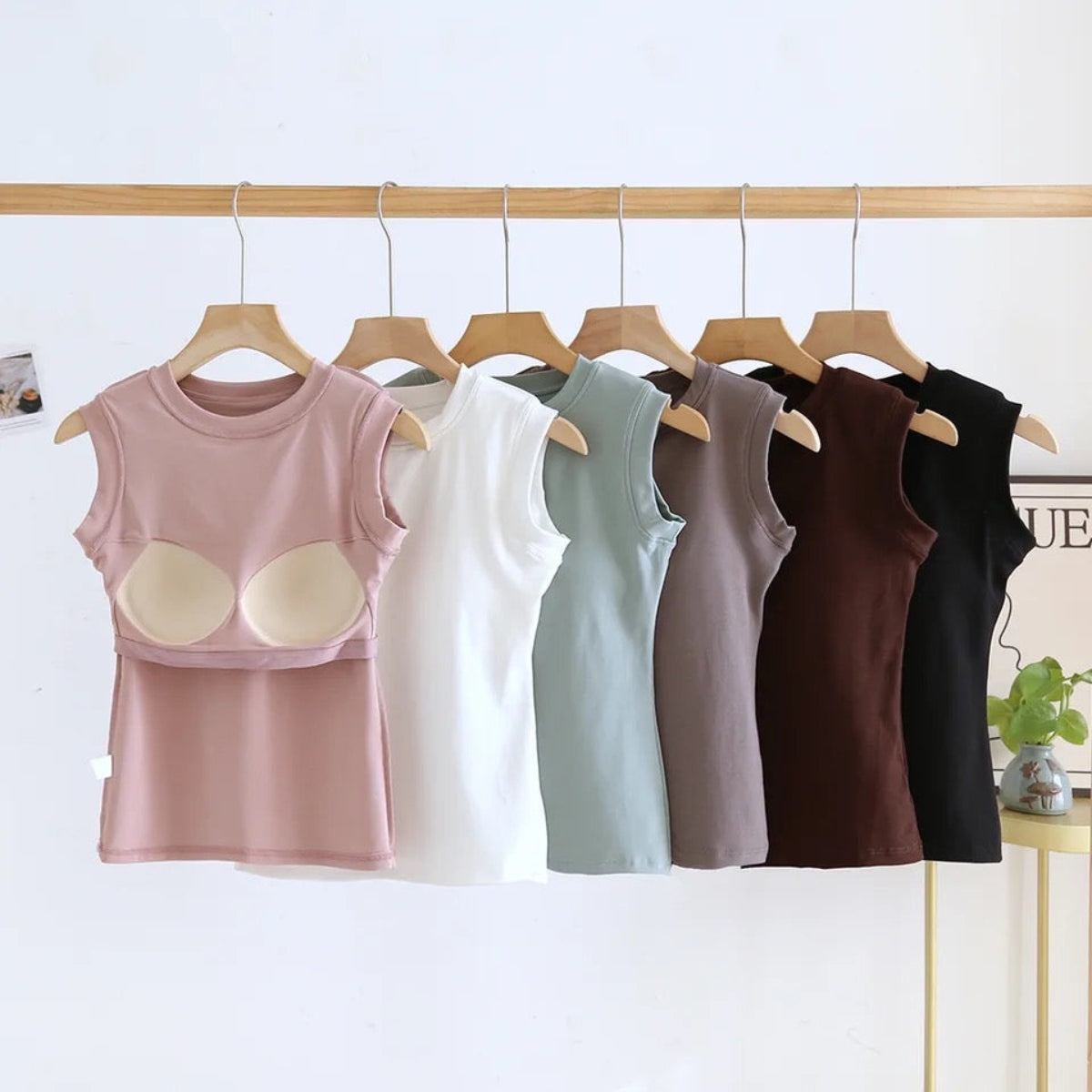 6 Combo Pack Women’s Tank Tops – Stylish, Soft & Affordable | TT-21