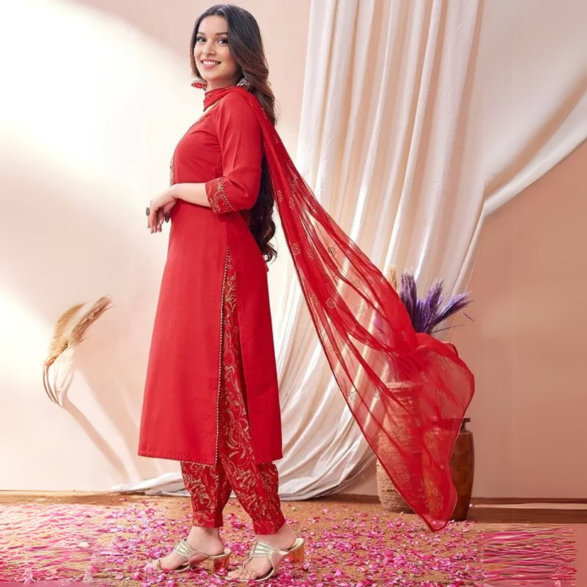 3 Combo Pack | Women’s Suit Set with Dupatta | S-04