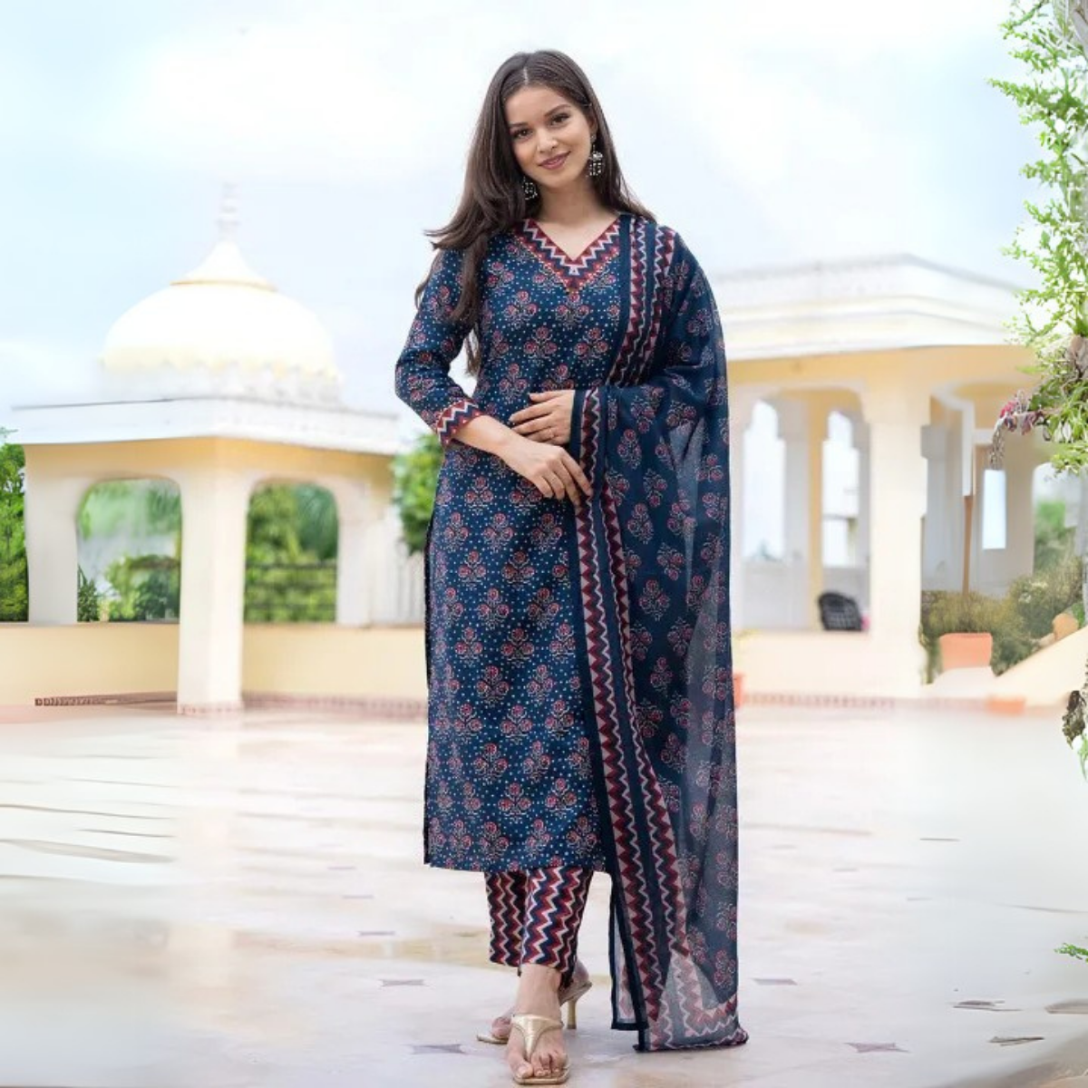 3 Combo Pack | Women’s Suit Set with Dupatta | S-04