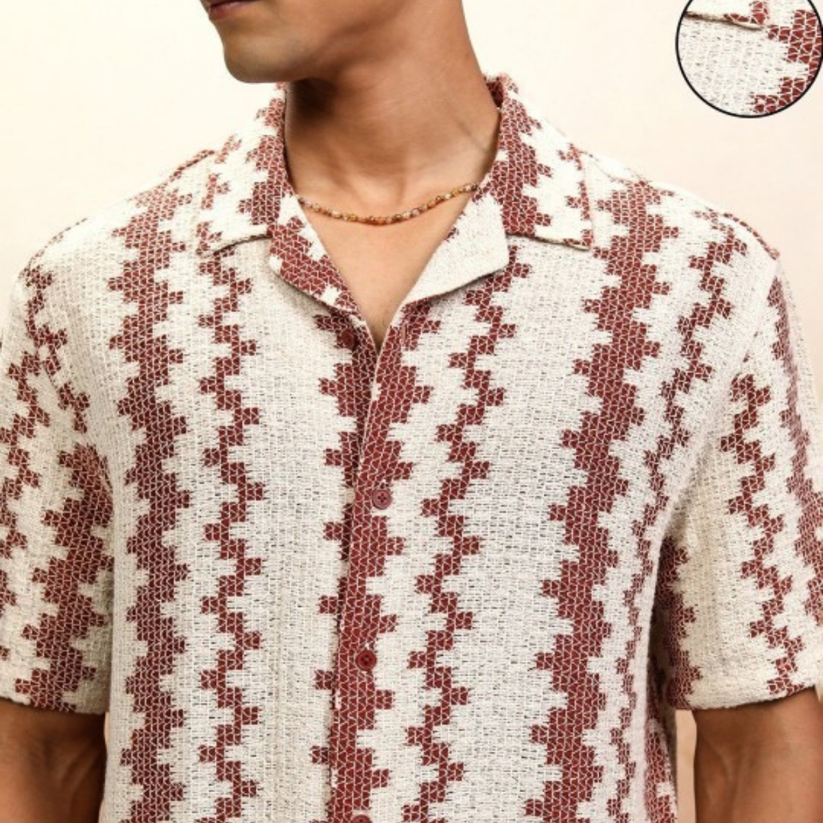 2-Pack Men’s Crochet Shirts | Lightweight and Trendy | CR-09