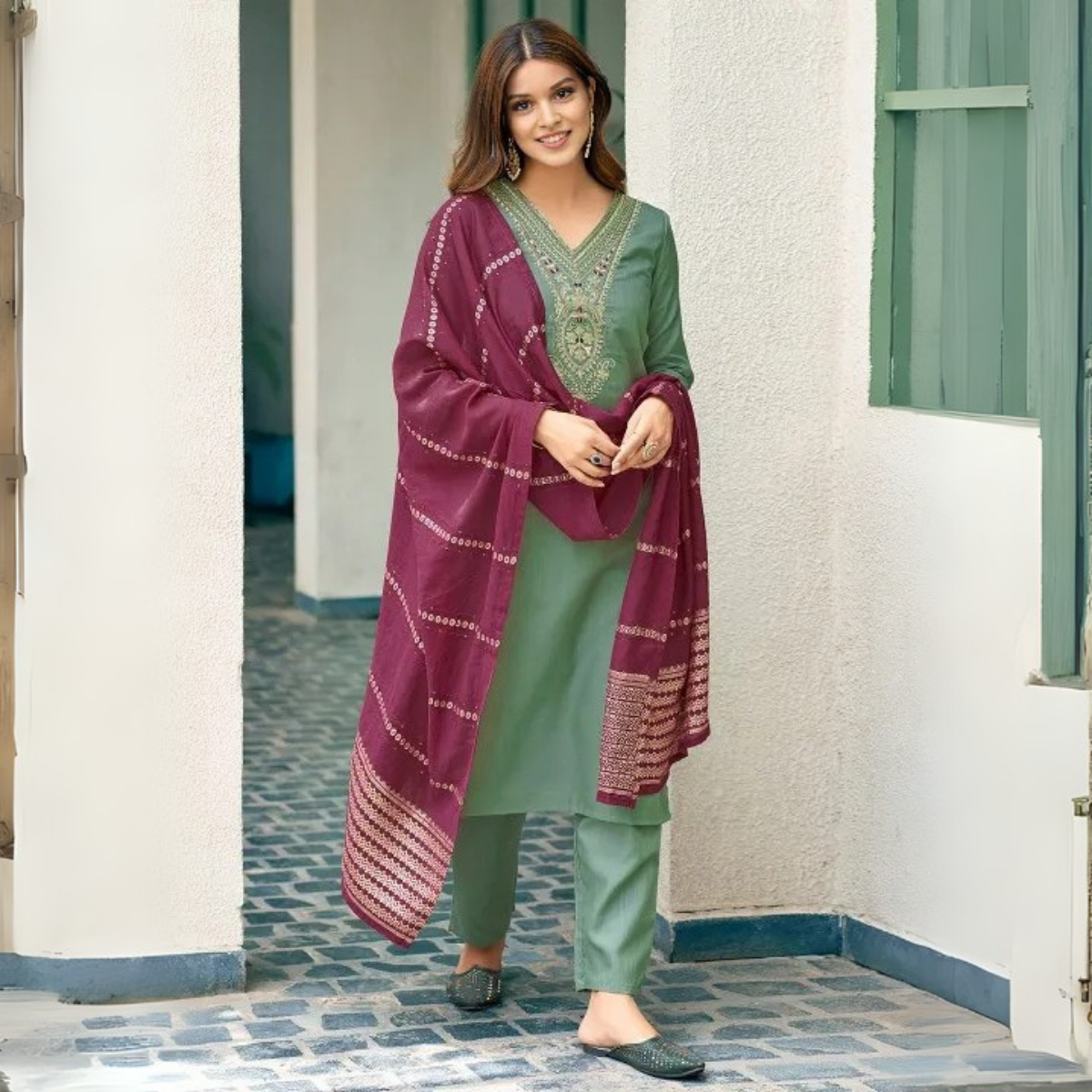3 Combo Pack | Women’s Suit Set with Dupatta | S-04