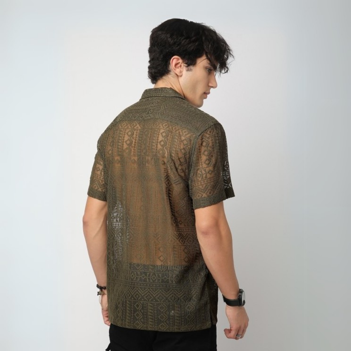 2-Pack Men’s Crochet Shirts | Lightweight and Trendy | CR-10