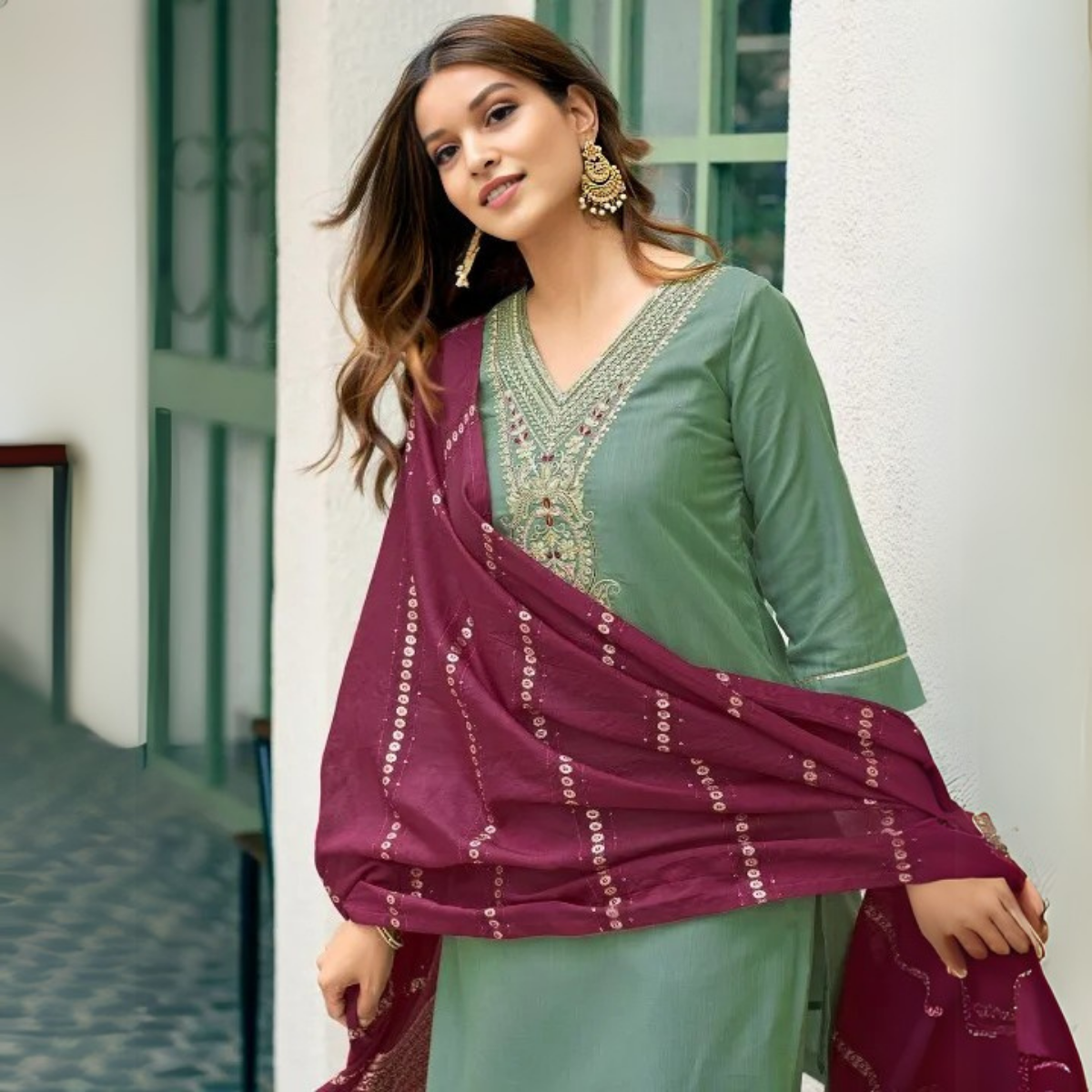 3 Combo Pack | Women’s Suit Set with Dupatta | S-04