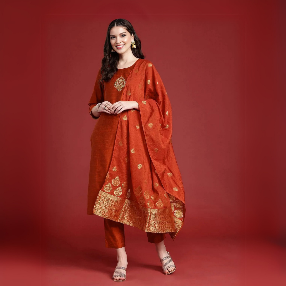 3 Combo Pack | Women’s Suit Set with Dupatta | S-05