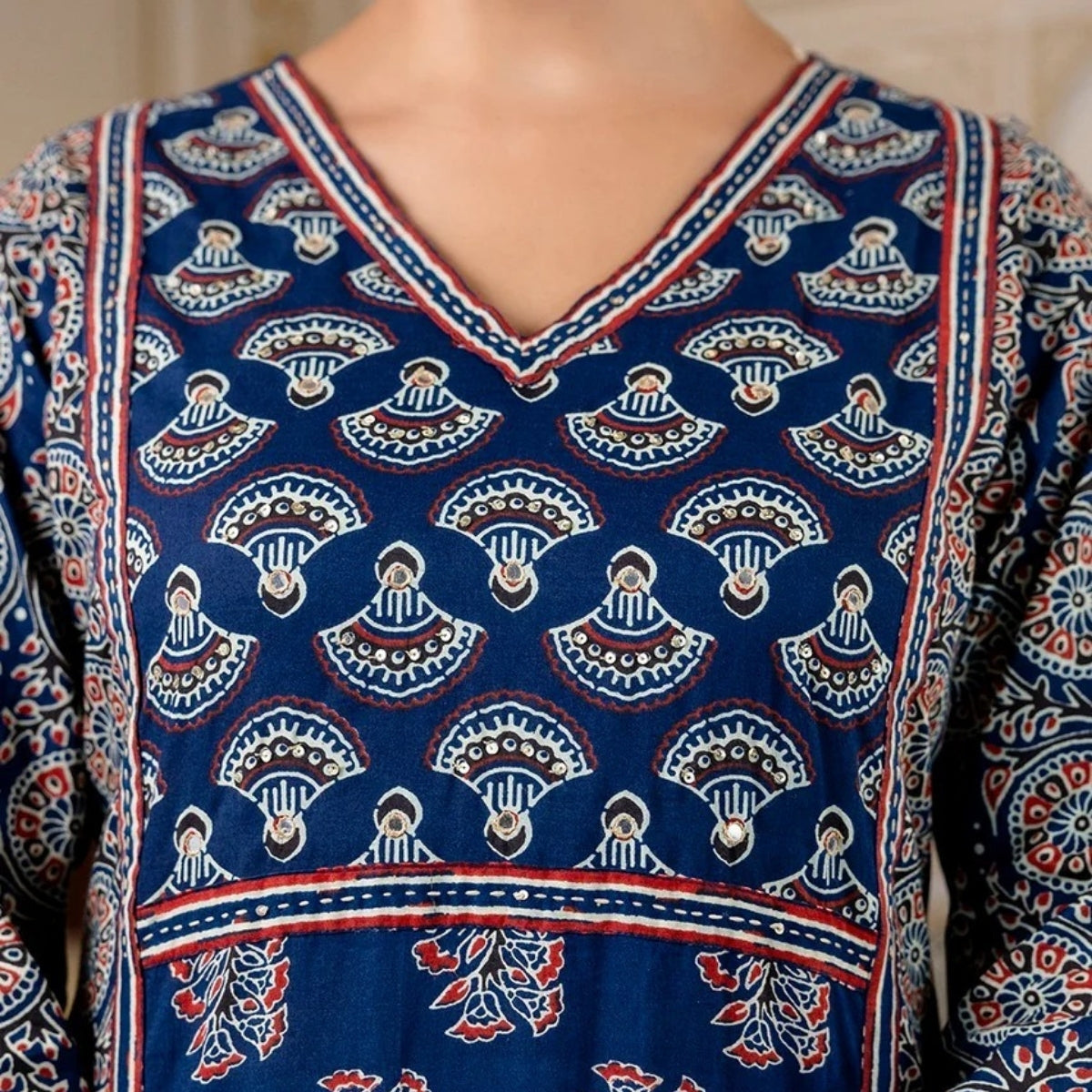 3 Combo Soft Cotton Kurta with Stylish Printed Pants Set For Daily Wear | KSP-06