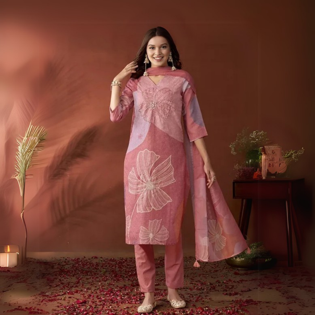 3 Combo Pack | Women’s Suit Set with Dupatta | S-05