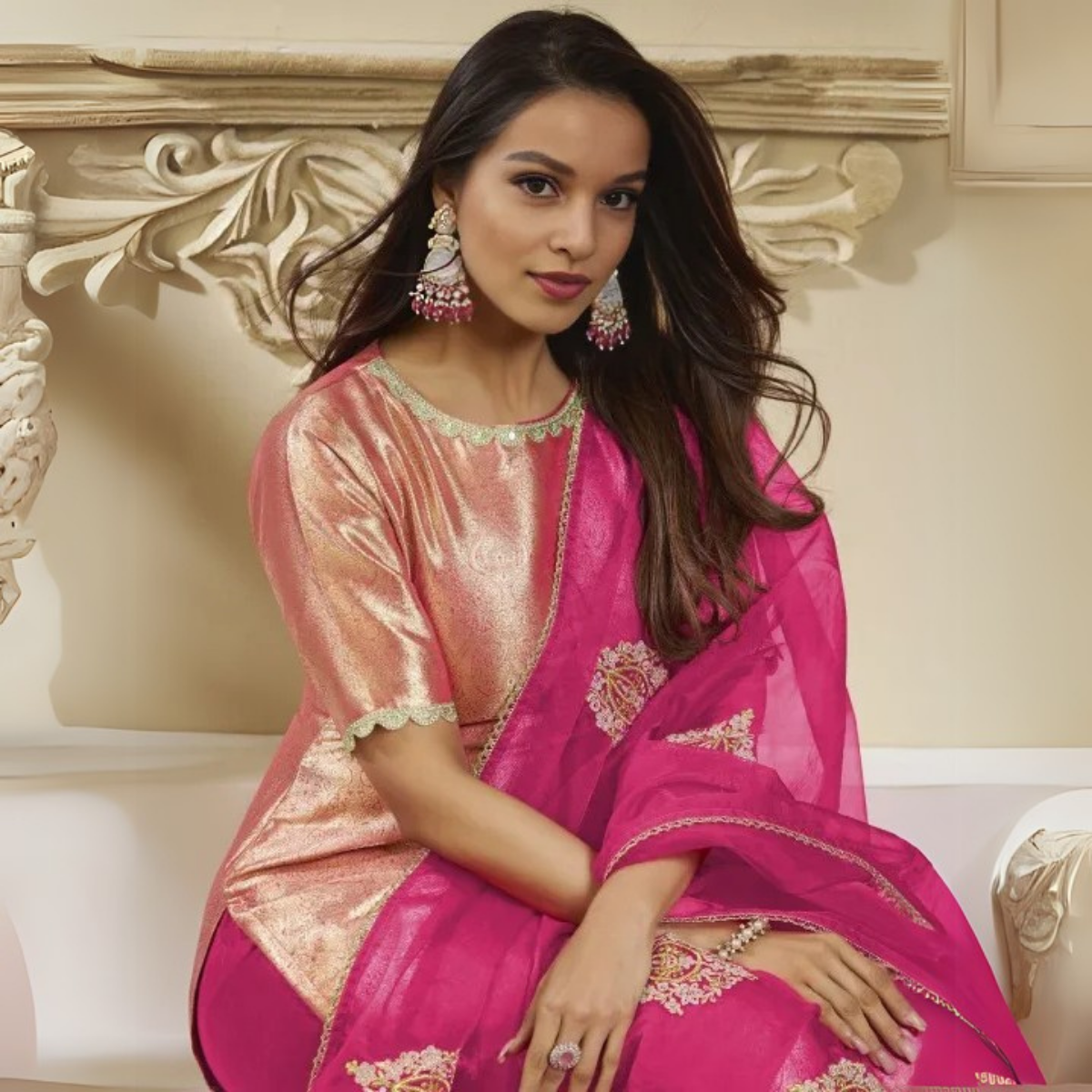 3 Combo Pack | Women’s Suit Set with Dupatta | S-06