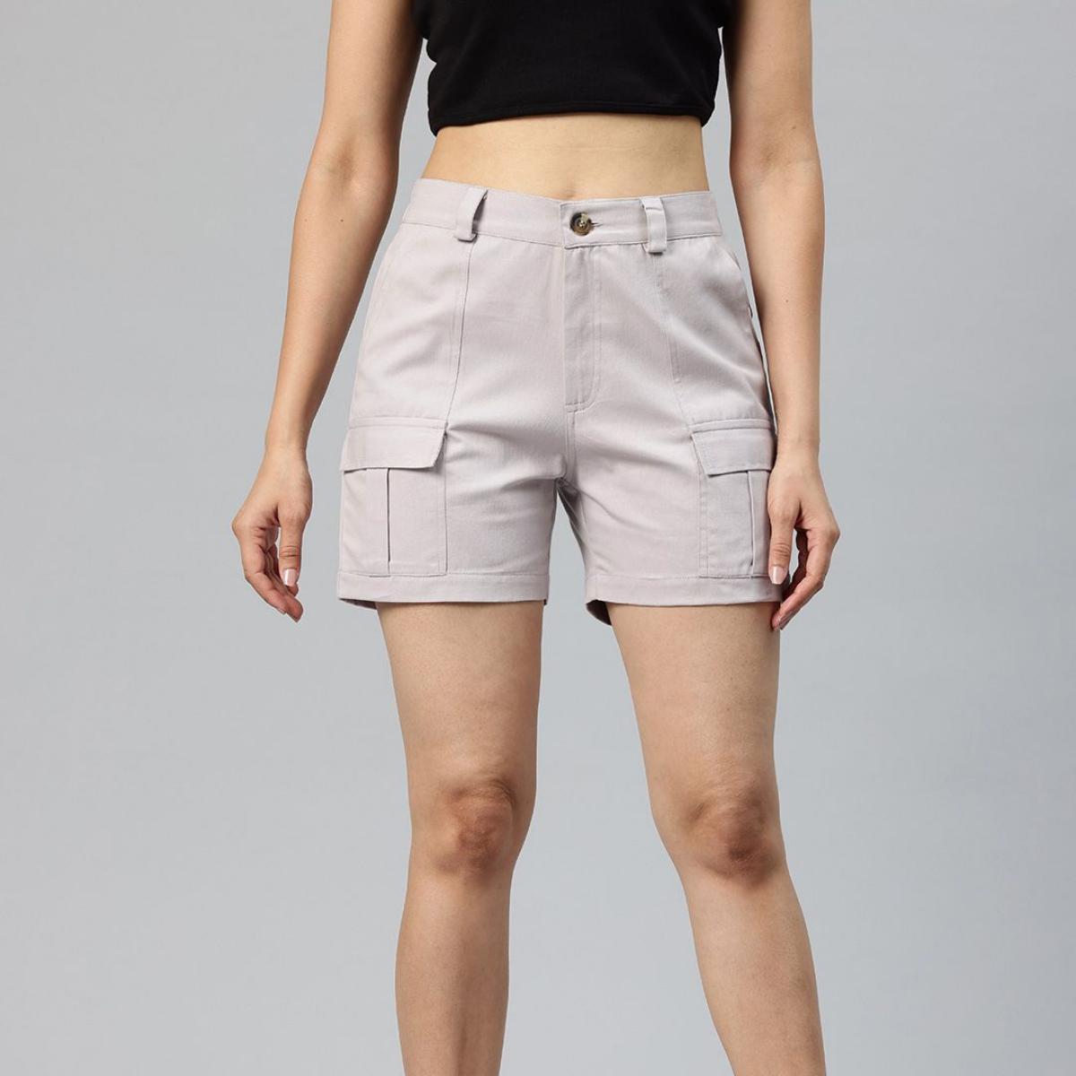 Gorgeous Regular Fit Cotton Shorts for Women | Pack Of 2 | C-028