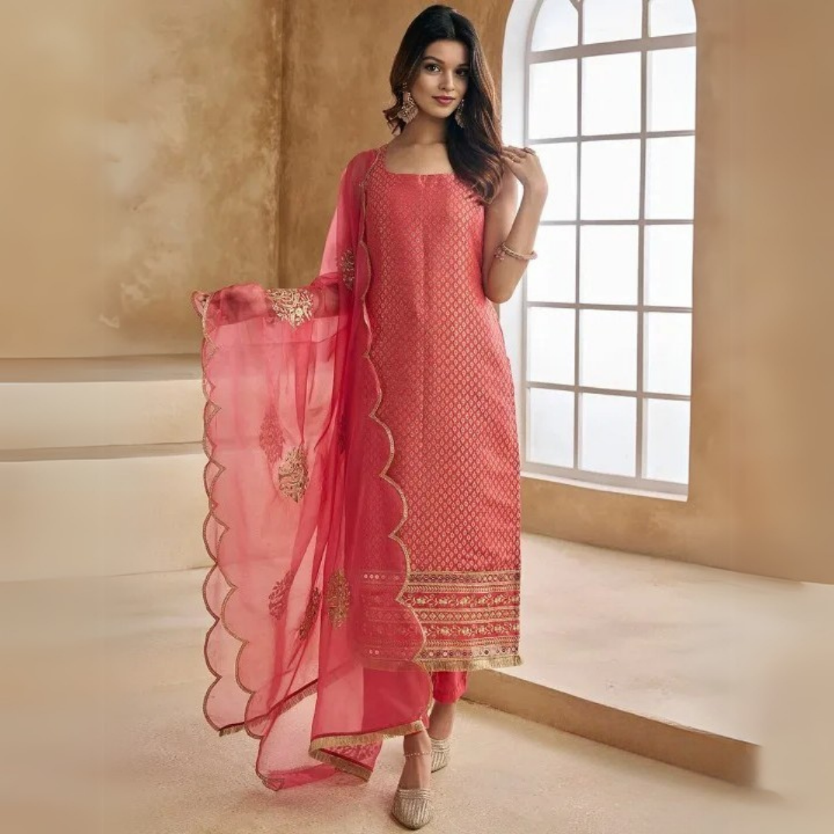 3 Combo Pack | Women’s Suit Set with Dupatta | S-06