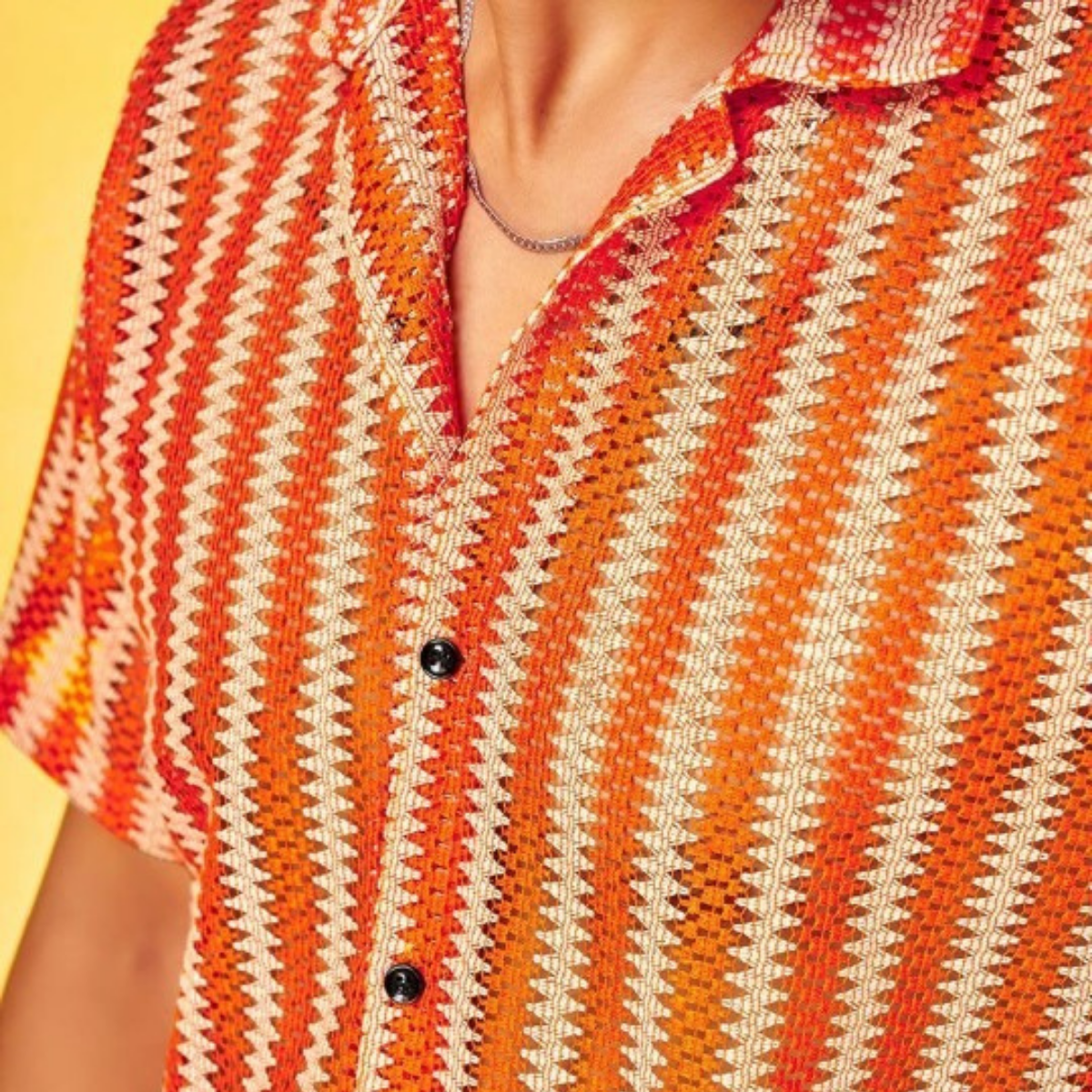 2-Pack Men’s Crochet Shirts | Lightweight and Trendy | CR-05