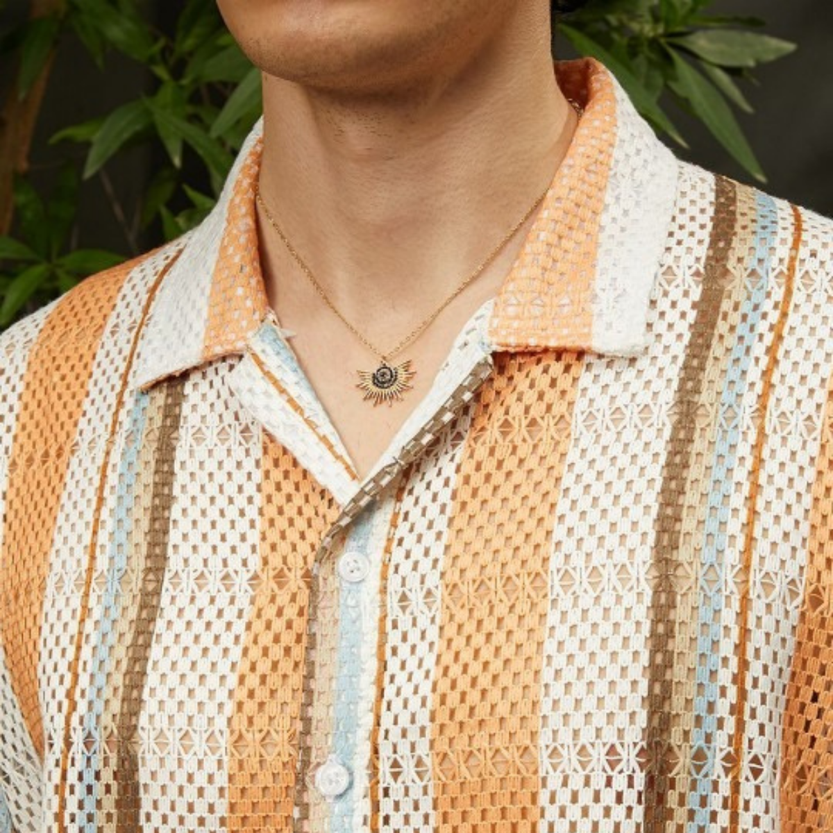 2-Pack Men’s Crochet Shirts | Lightweight and Trendy | CR-10