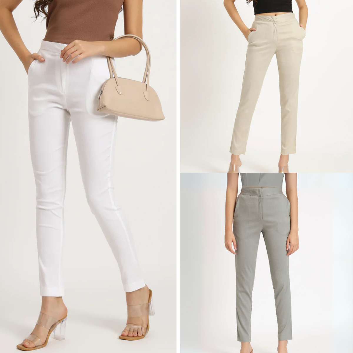 3-Pack of Women’s Trousers & Formal Pants (TF-06)