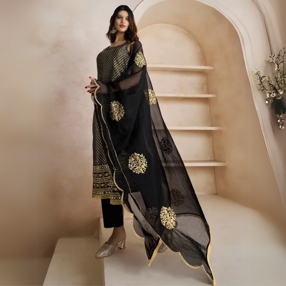 3 Combo Pack | Women’s Suit Set with Dupatta | S-06