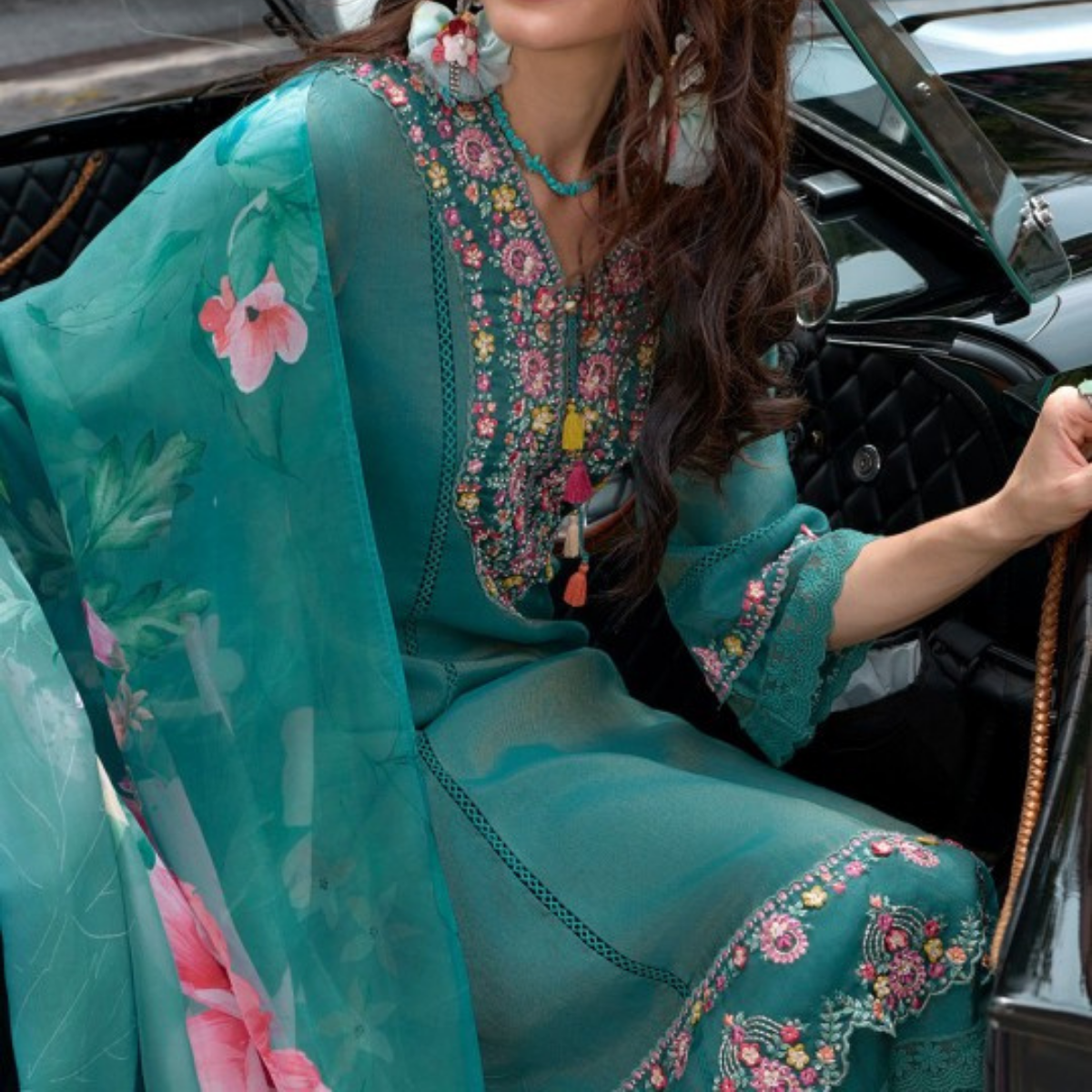 Pack of 3 | Elegant Silk Suit Set for Women | Festive & Party Wear | SS-02