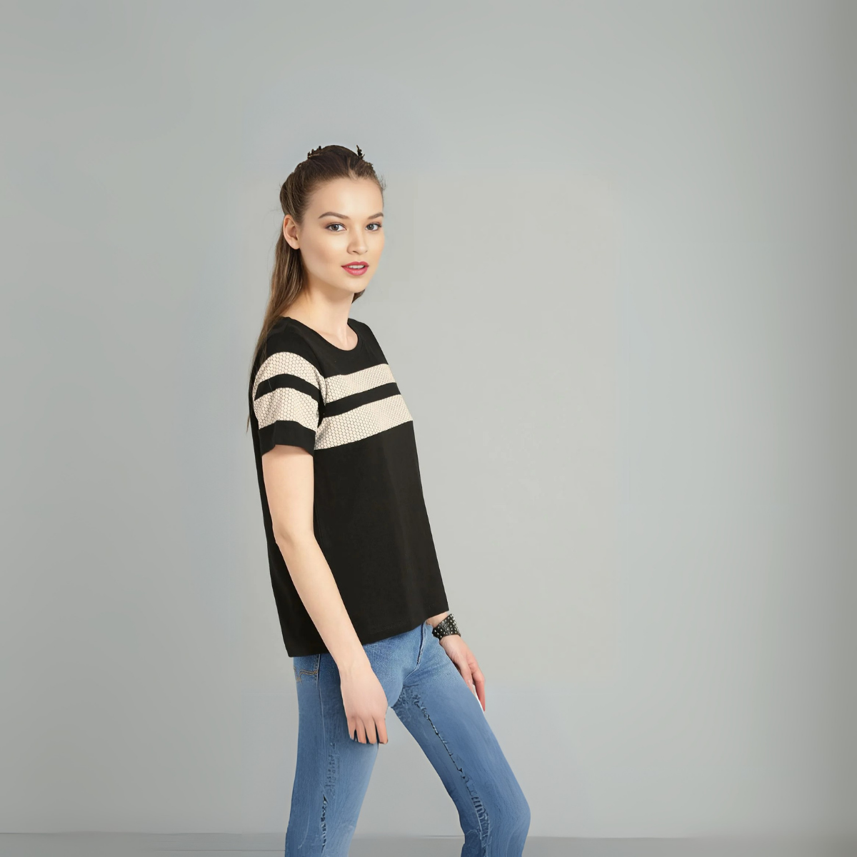 4 Combo Women T-Shirts | Stylish, Comfortable, and Versatile Wardrobe Essentials (TSN-09)