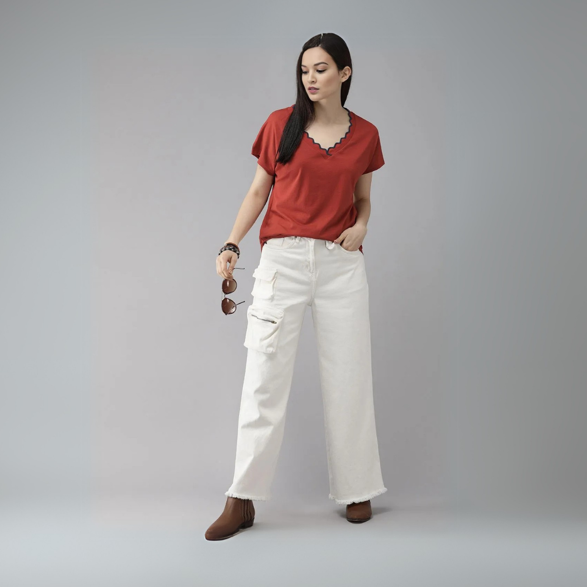 4 Combo Women T-Shirts | Stylish, Comfortable, and Versatile Wardrobe Essentials (TSN-10)
