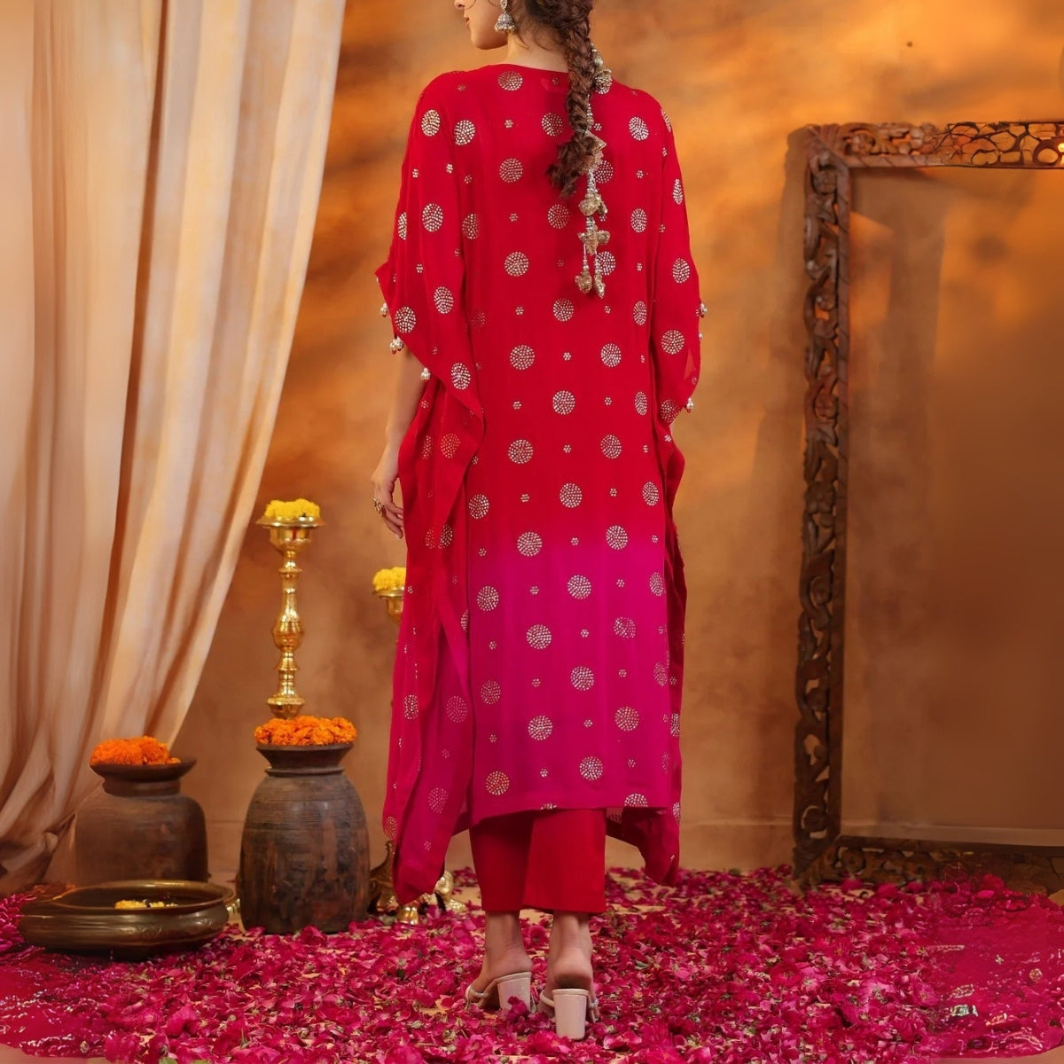 Stylish Kaftan Kurta and Pant Combo for Every Occasion | K-01