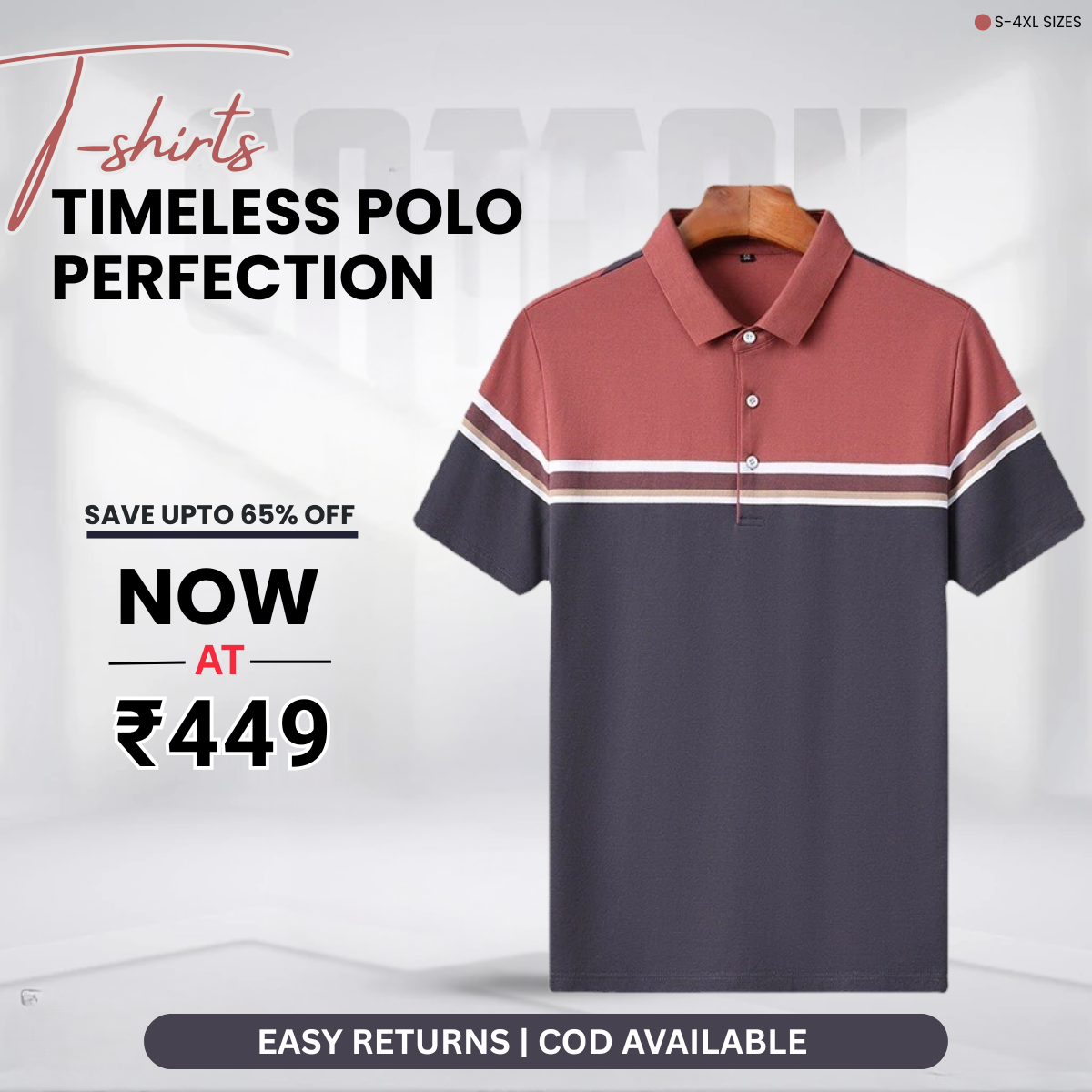 Men’s T-Shirt Sale | Fresh Tees, Fresh Deals |Pure Cotton Comfort | TC-09